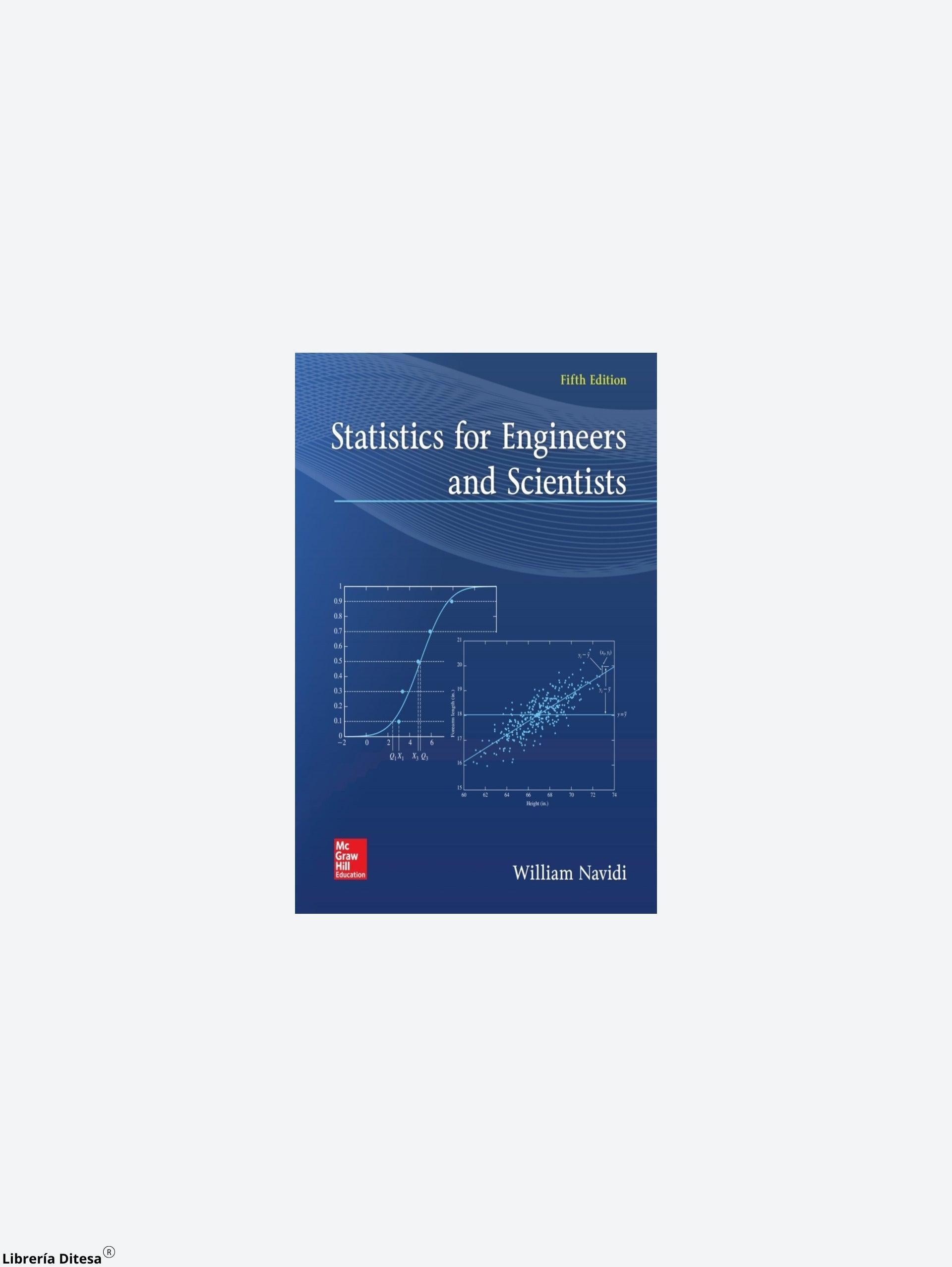 Statistics For Engineers And Scientists - Librería Ditesa