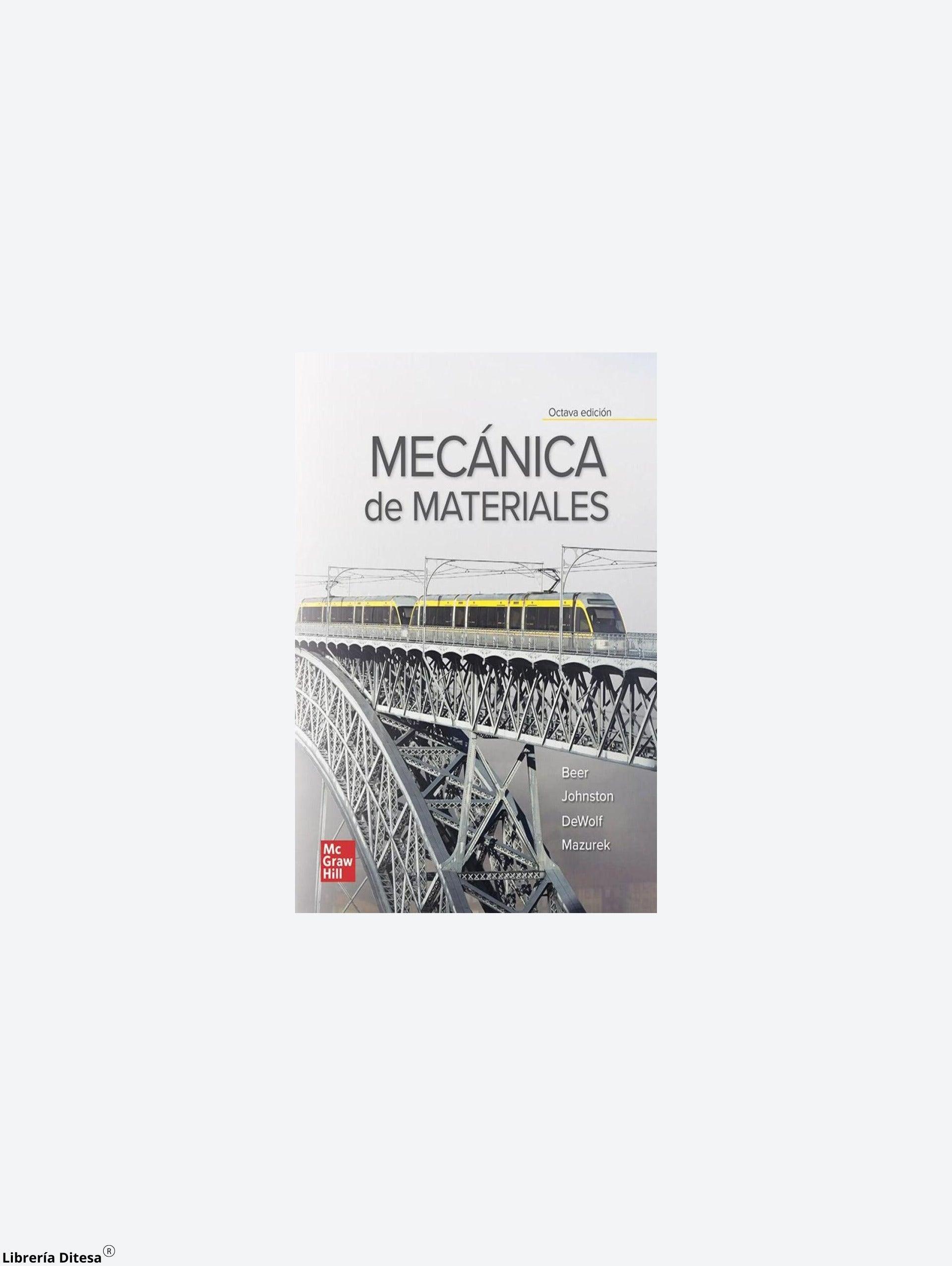 Mecanica De Materiales - Librería Ditesa