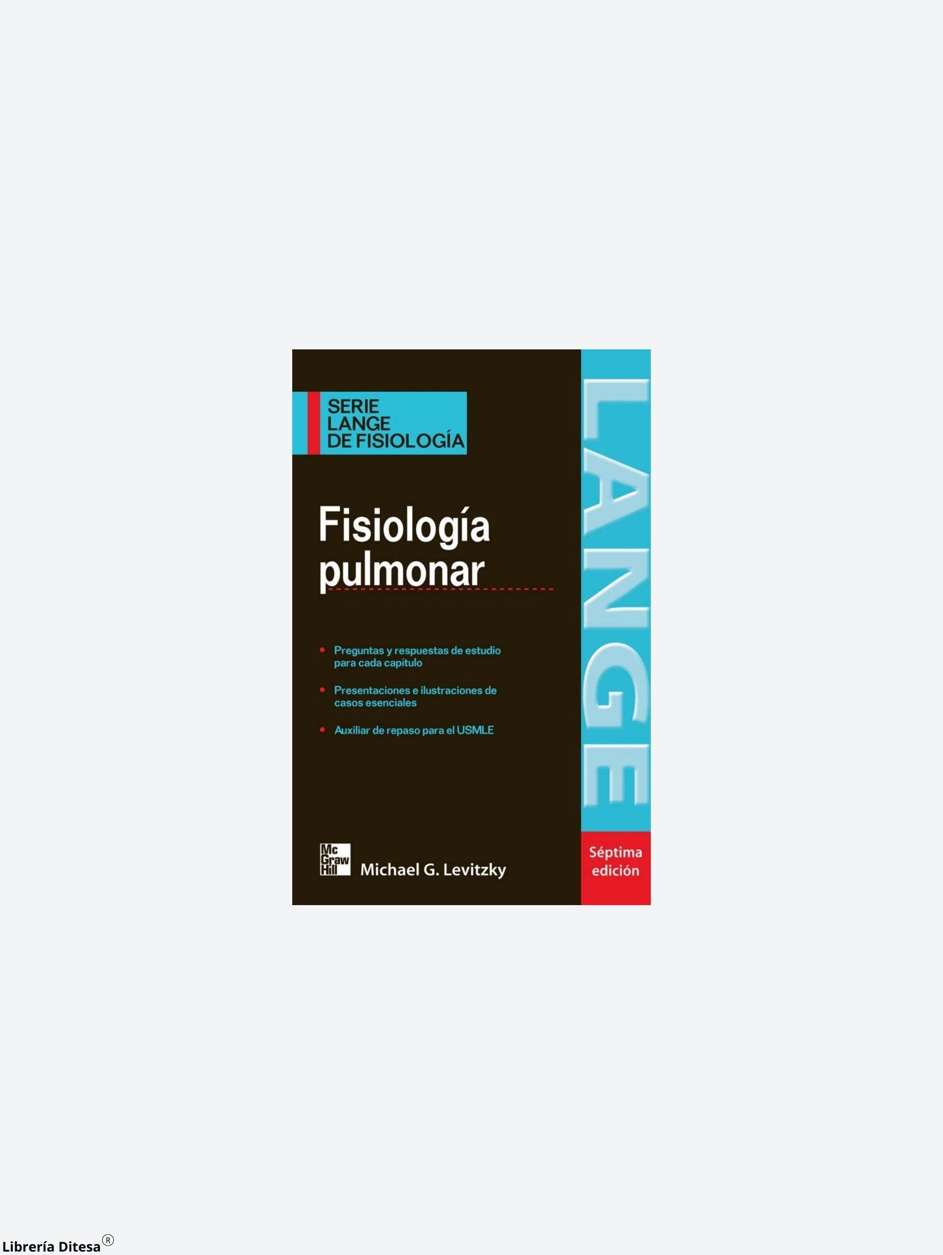 Fisiologia Pulmonar - Librería Ditesa