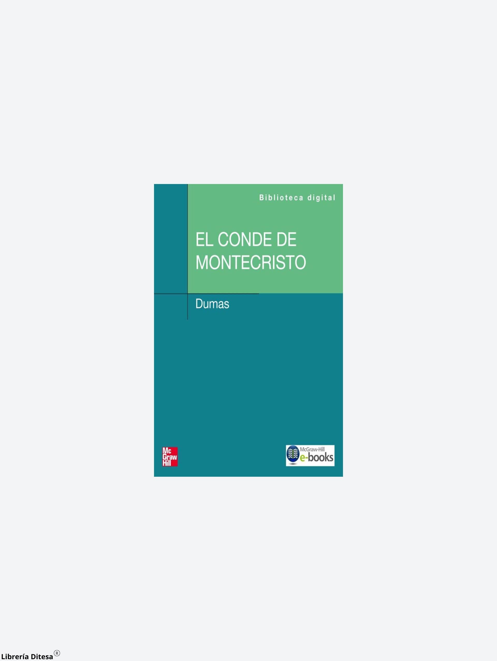 El Conde De Montecristo - Librería Ditesa