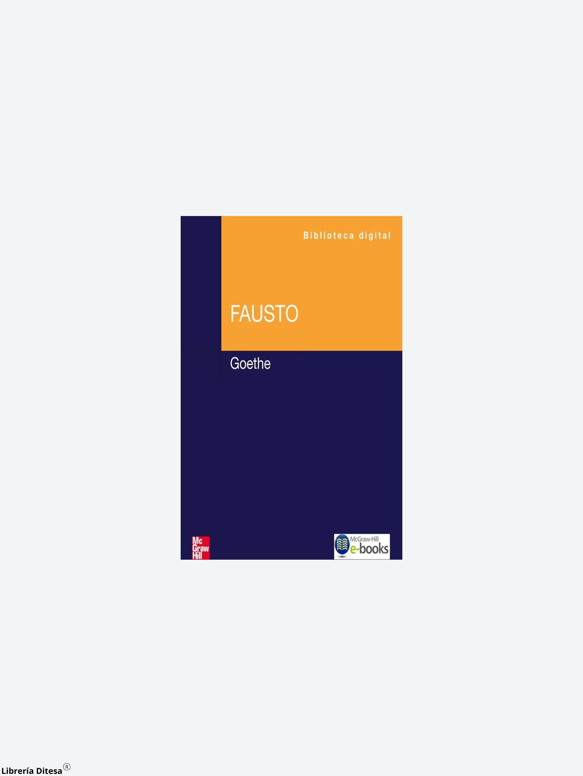 Fausto - Librería Ditesa