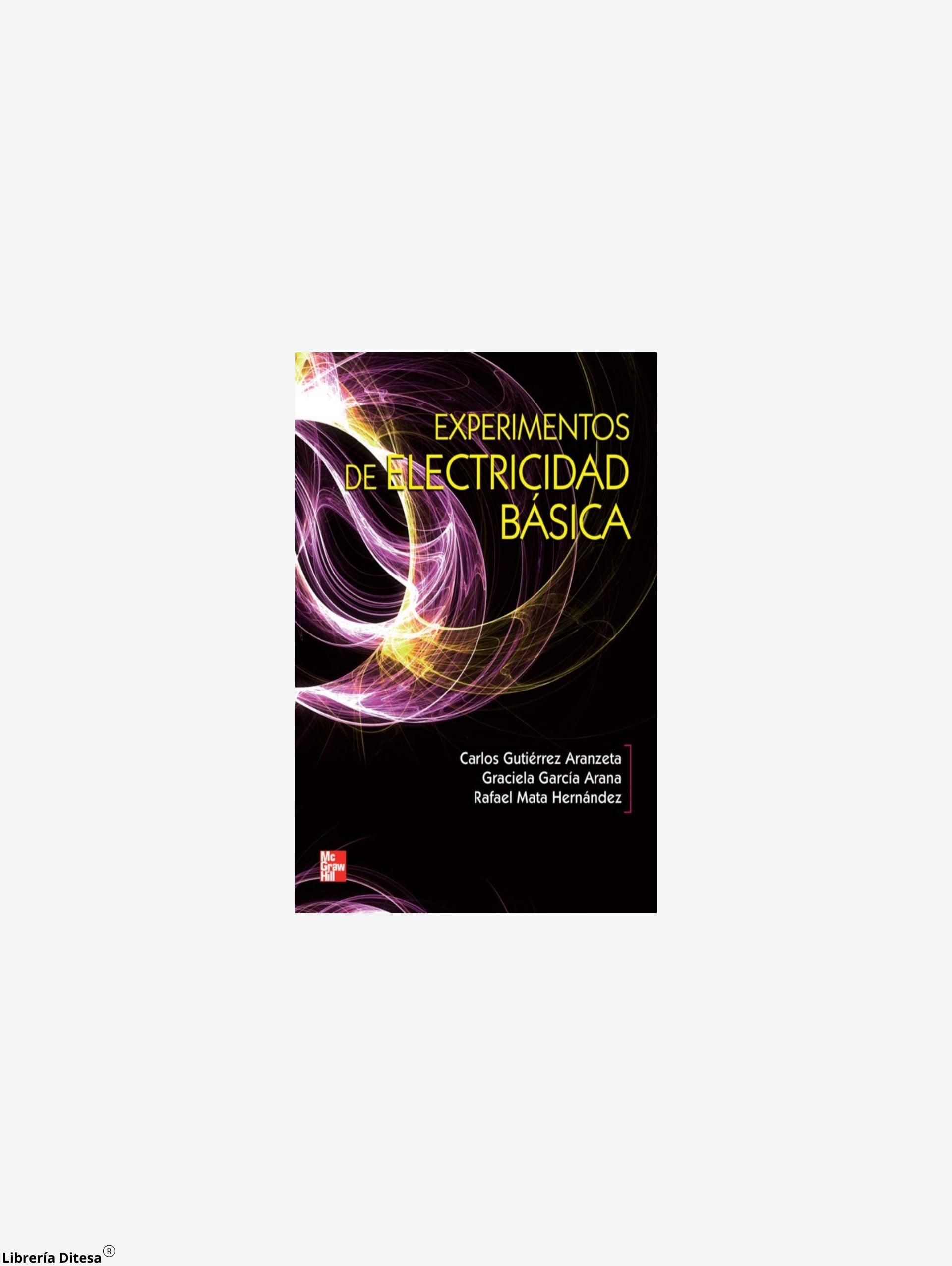 Experimentos De Electricidad Basica - Librería Ditesa