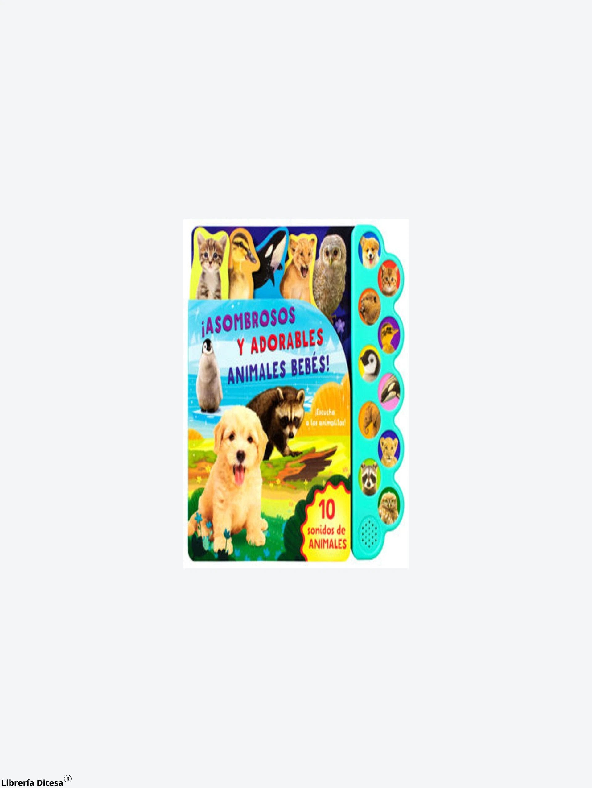 10 Sonidos De Animales Asombrosos Y Ador by Advanced Marketing