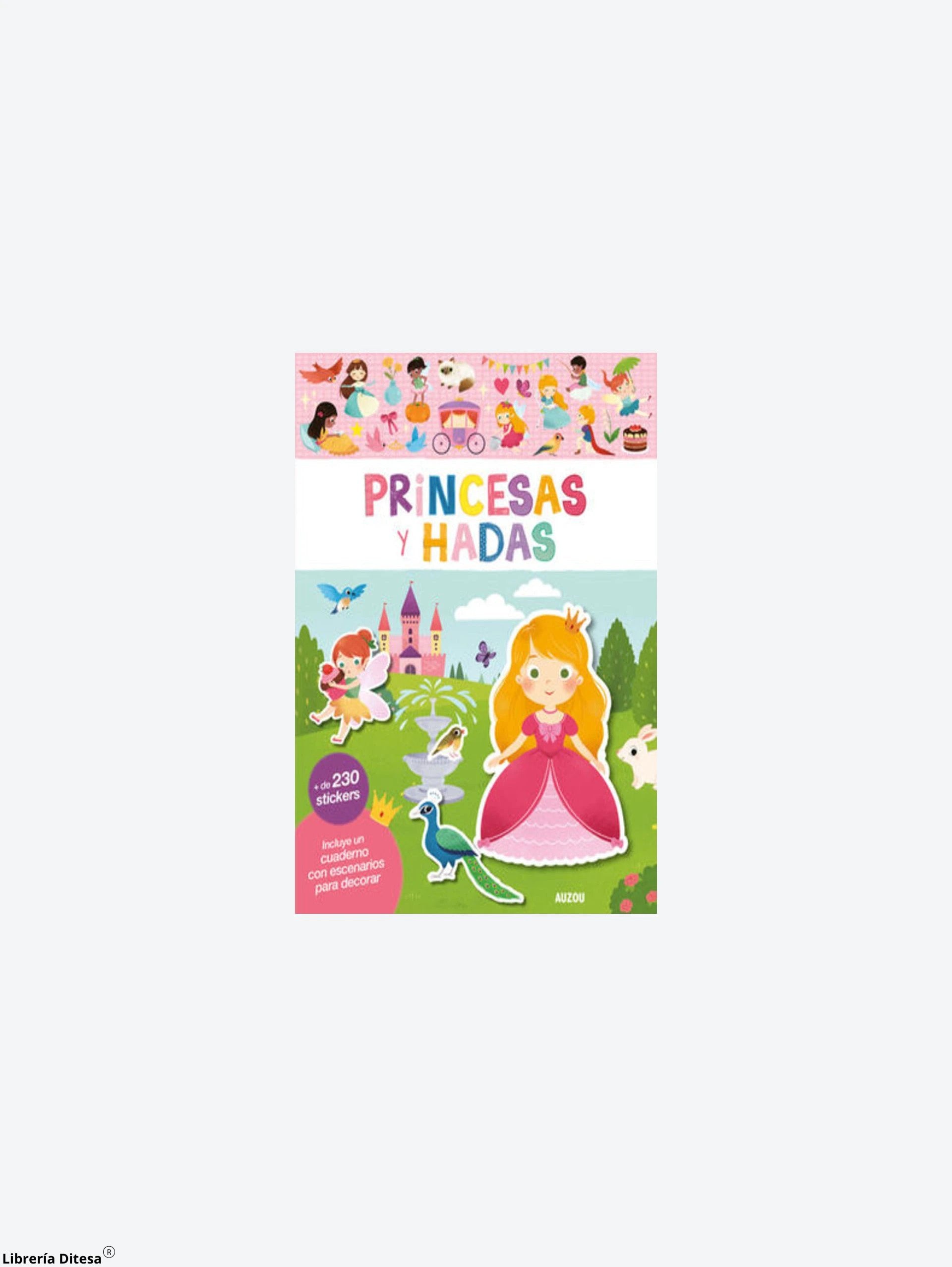 Princesas Y Hadas Libro De Stickers by Vergara Y Riba
