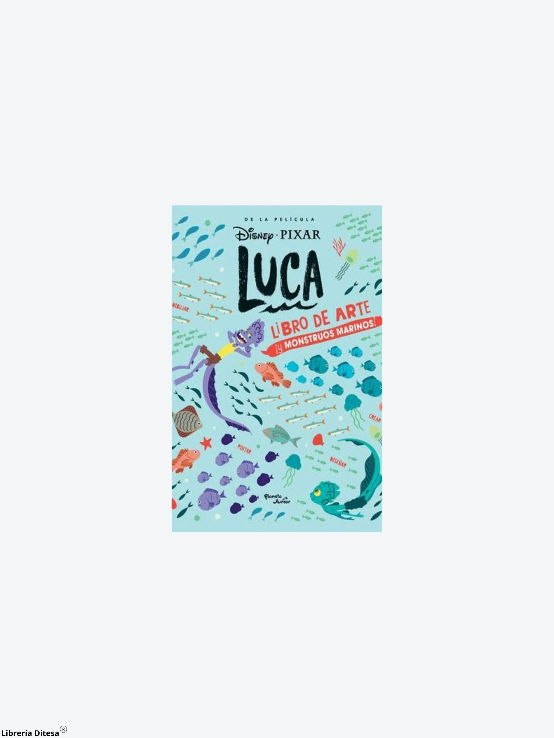 Luca Libro De Arte Y Monstruos Marinos by Planeta