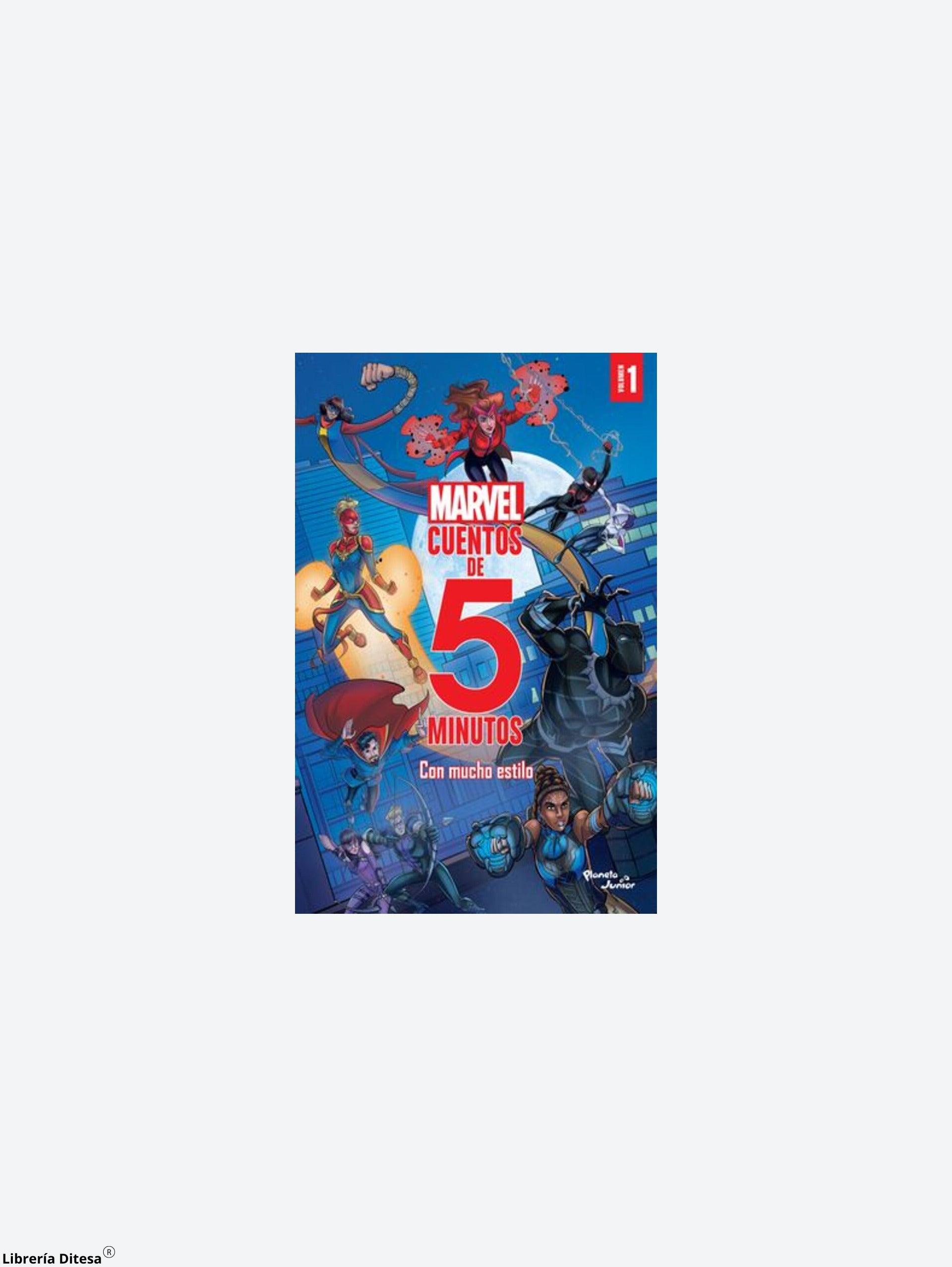 Marvel 2. Cuentos De 5 Minutos. Con Mucho Estilo - Librería Ditesa