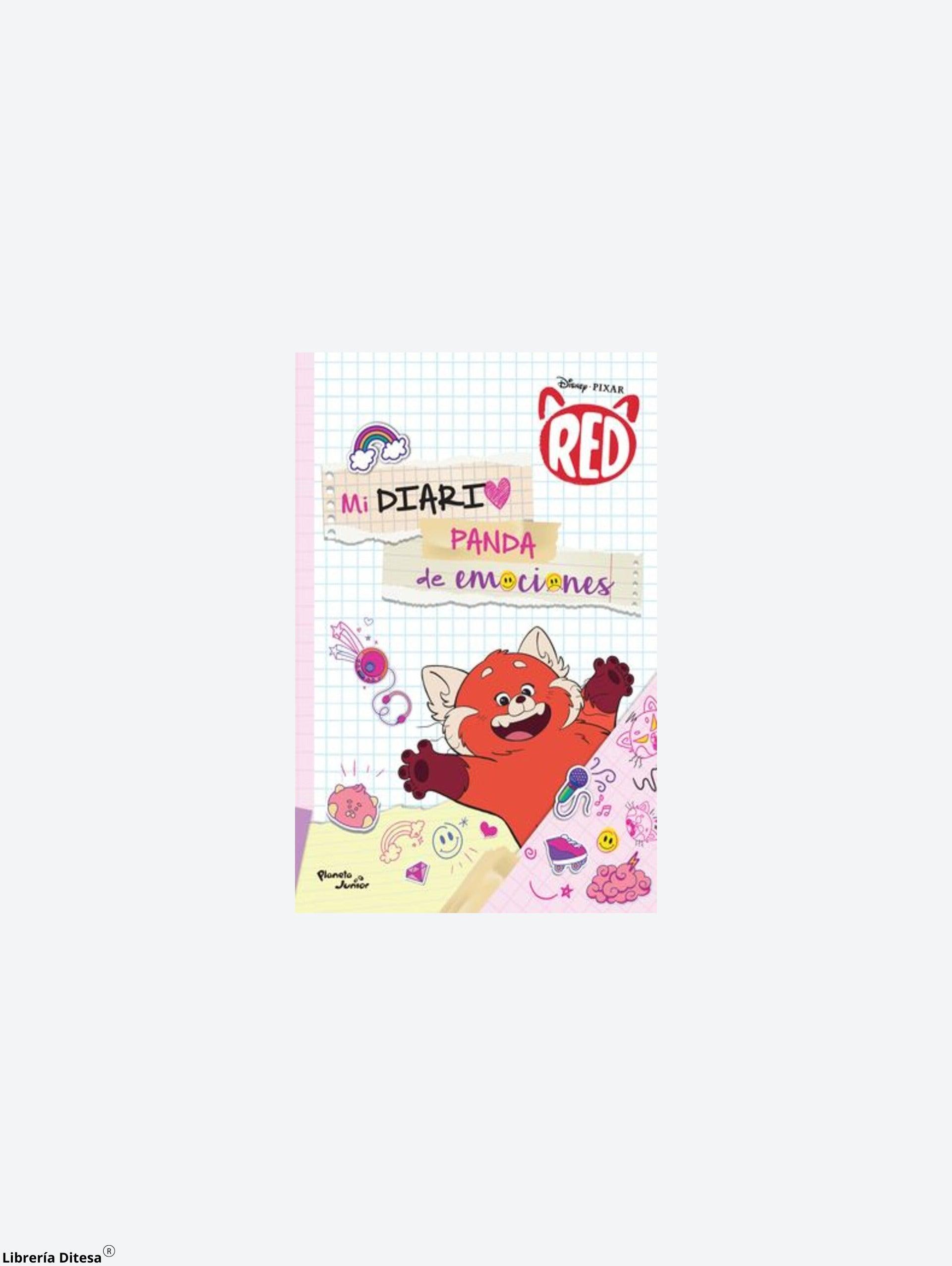 Red. Mi Diario Panda De Emociones - Librería Ditesa