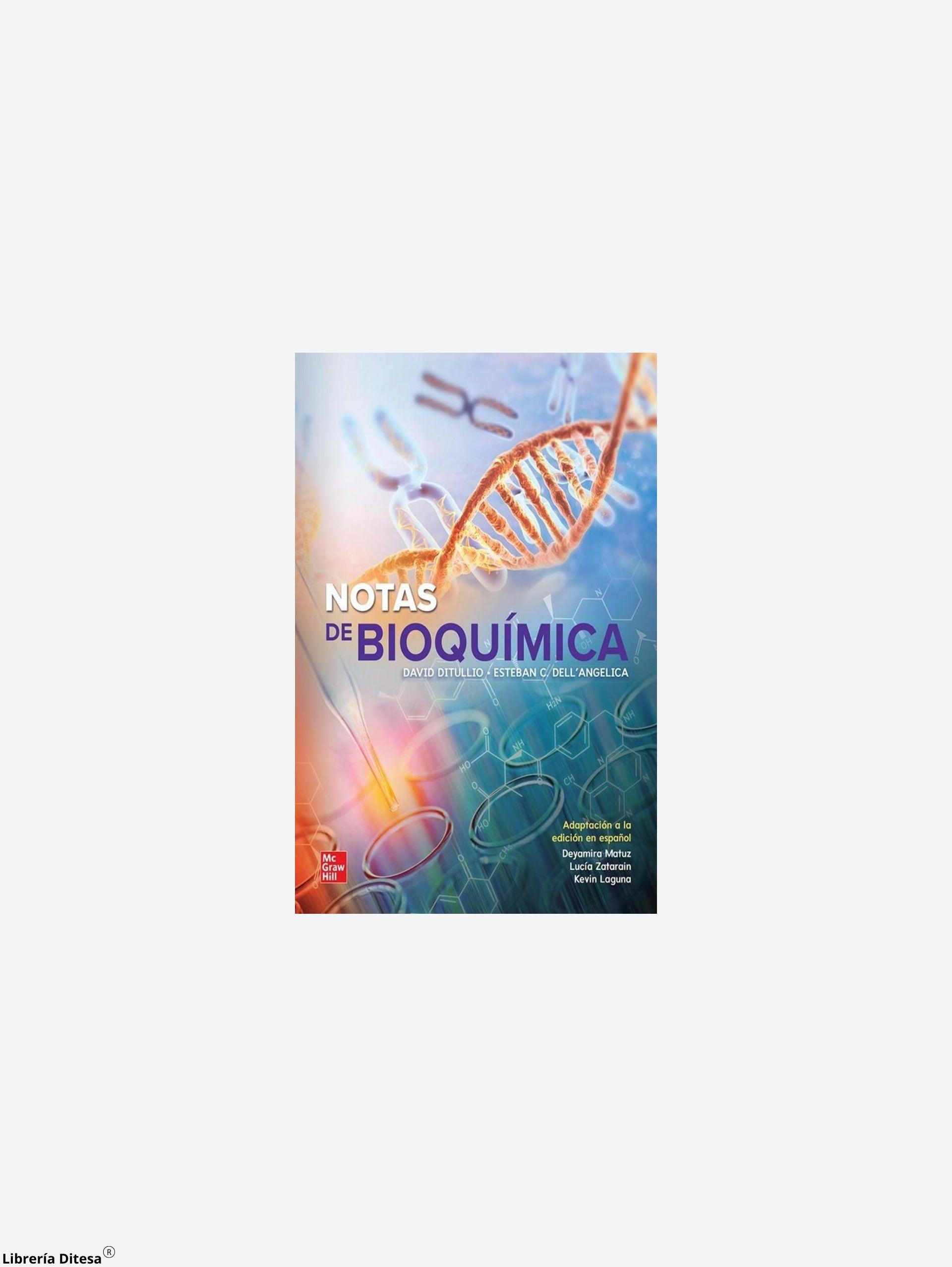 Notas En Bioquimica - Librería Ditesa