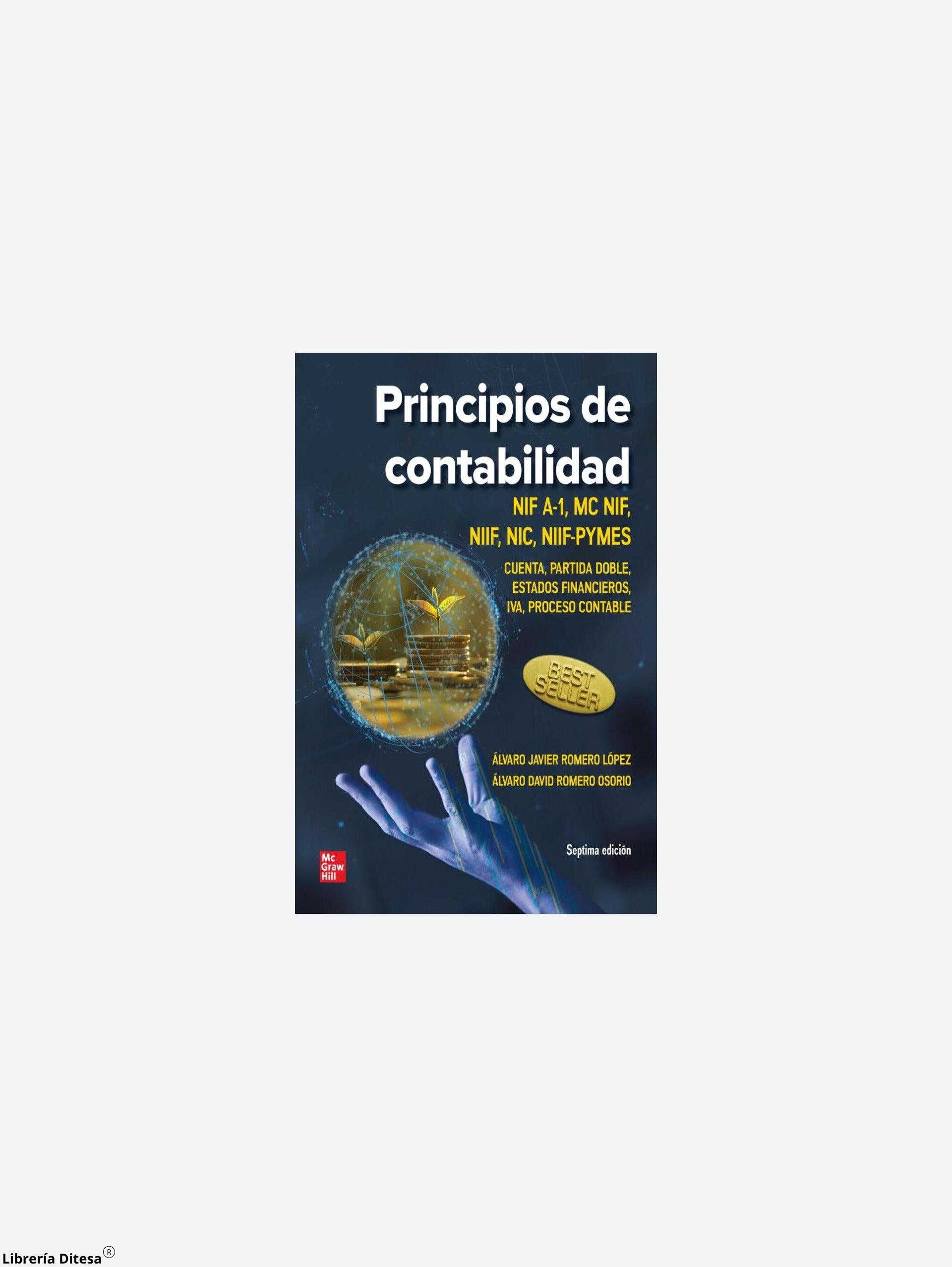 Principios De Contabilidad - Librería Ditesa