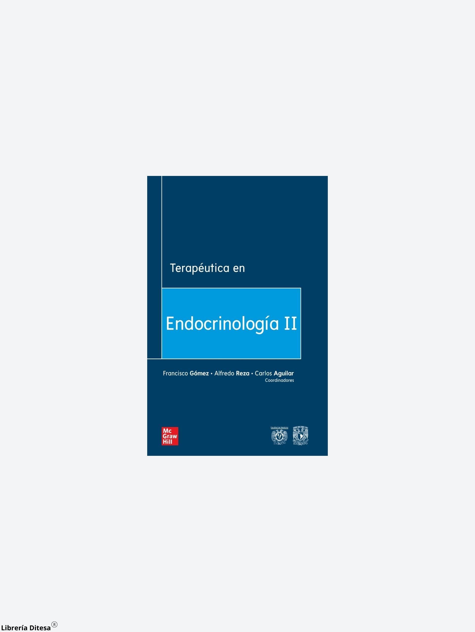 Terapeutica En Endocrinologia Ii - Librería Ditesa