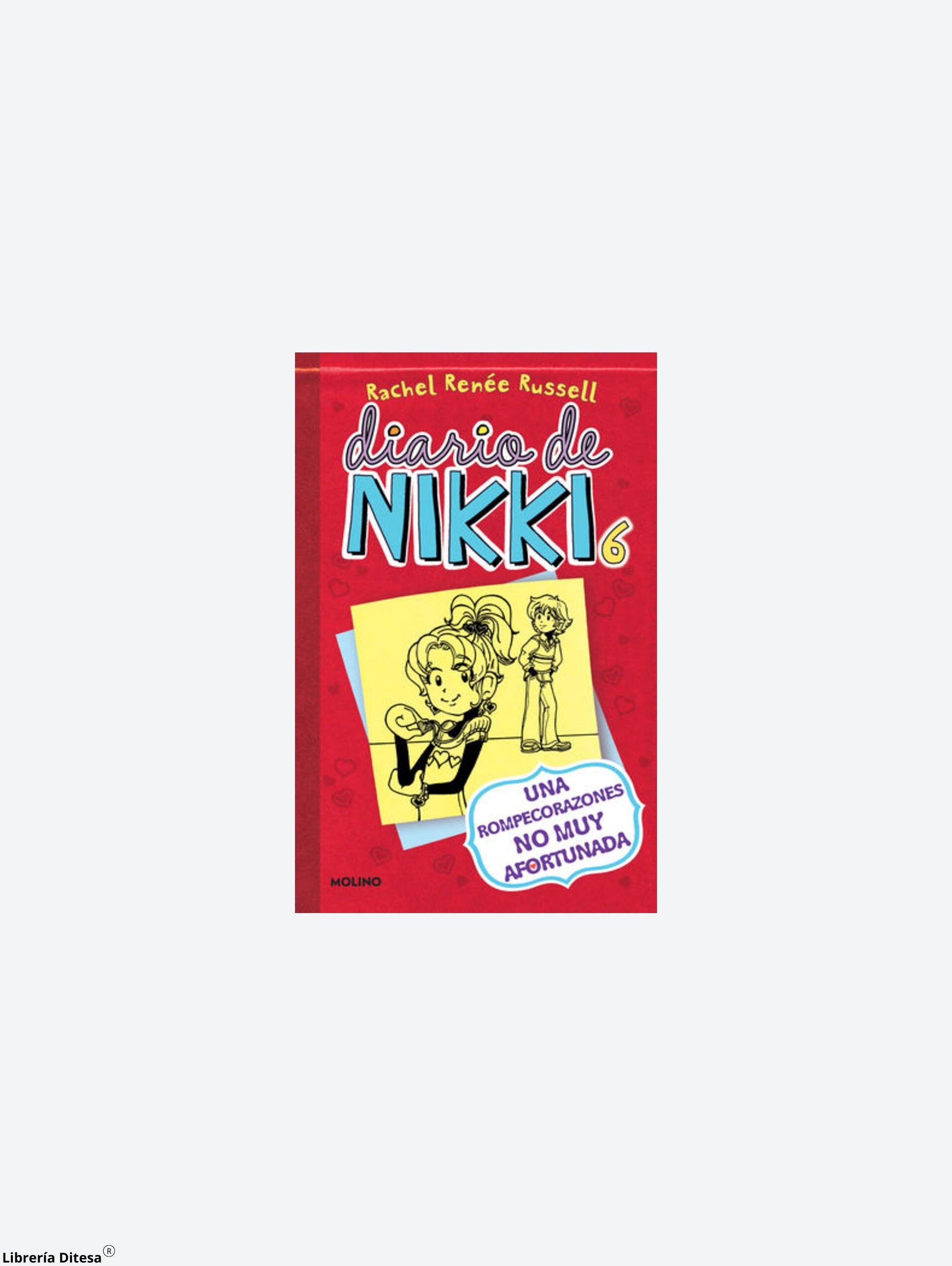 Diario De Nikki 6 - Una Rompecorazones No Muy Afortunada - Librería Ditesa