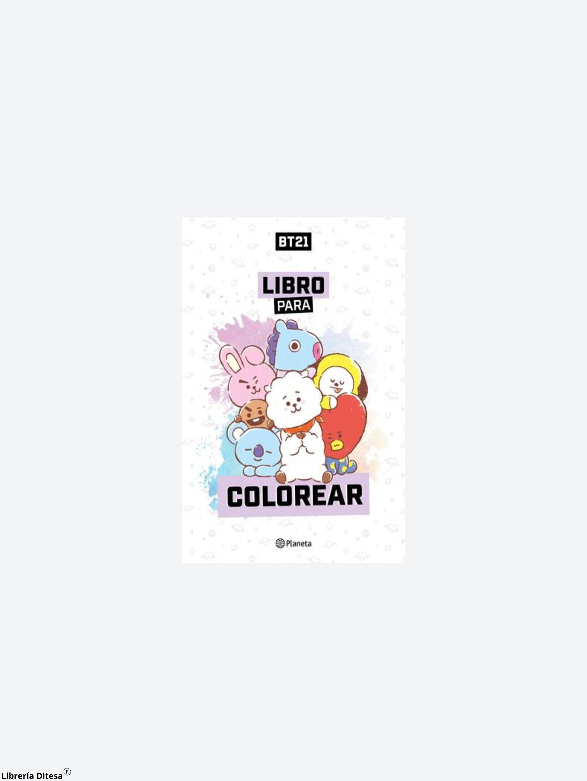 Bt21. Libro Para Colorear - Librería Ditesa