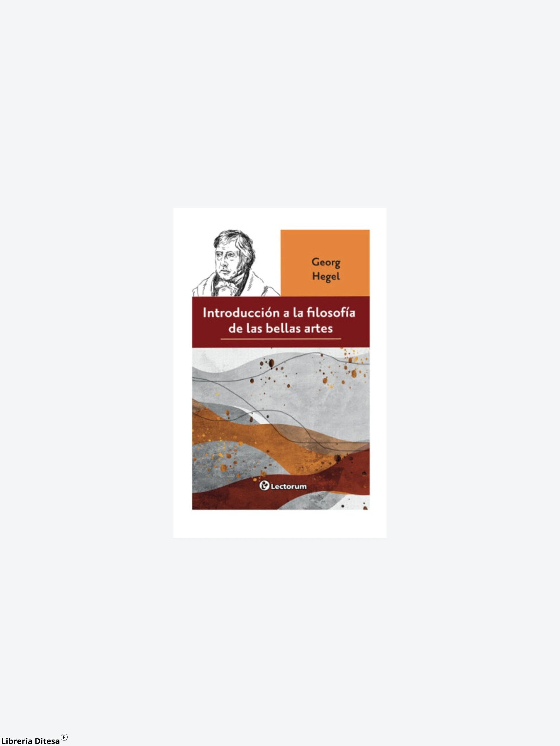 Introduccion A La Filosofia De Las Bella by Lectorum