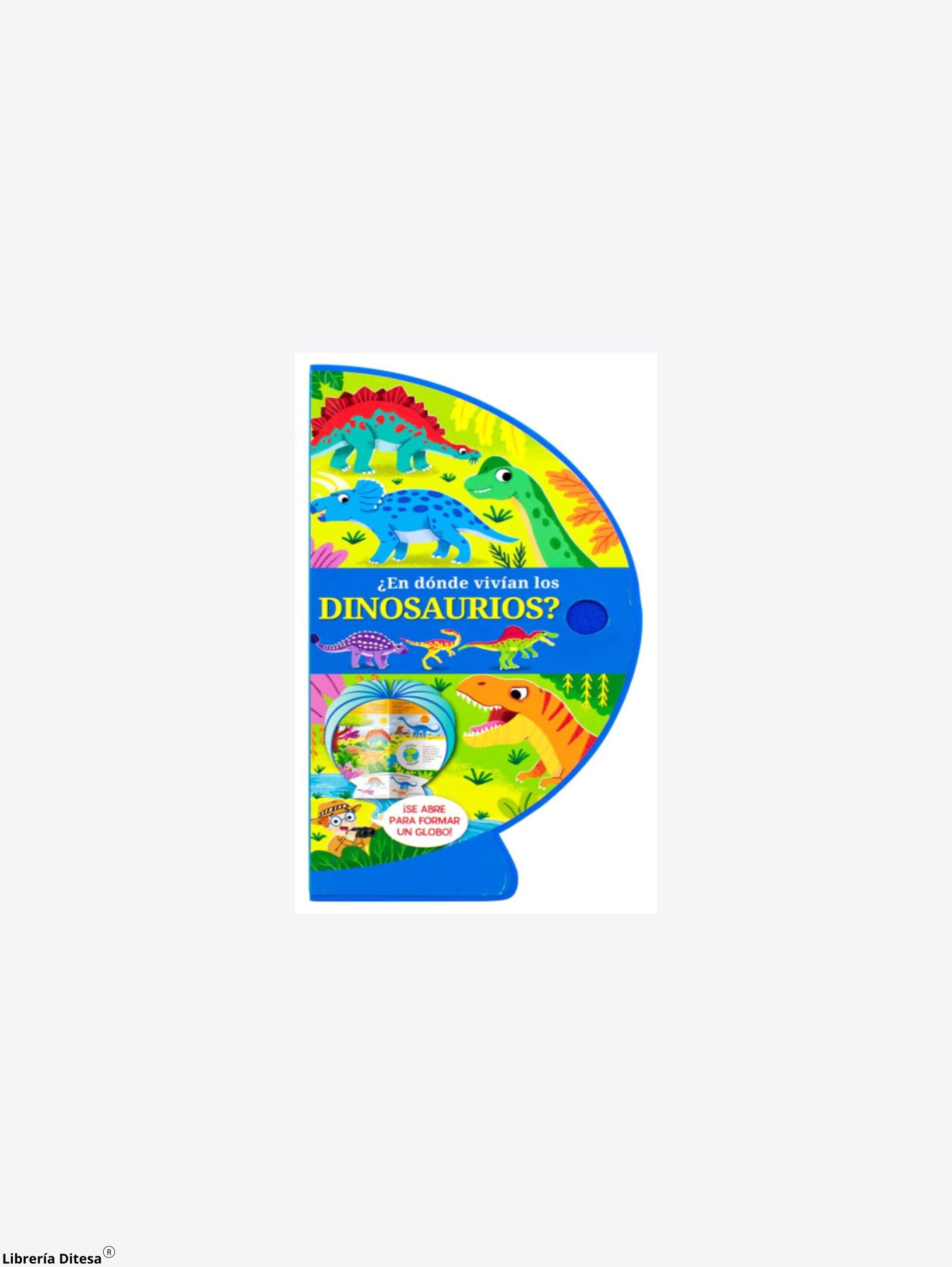 En Donde Vivian Los Dinosaurios by Advanced Marketing