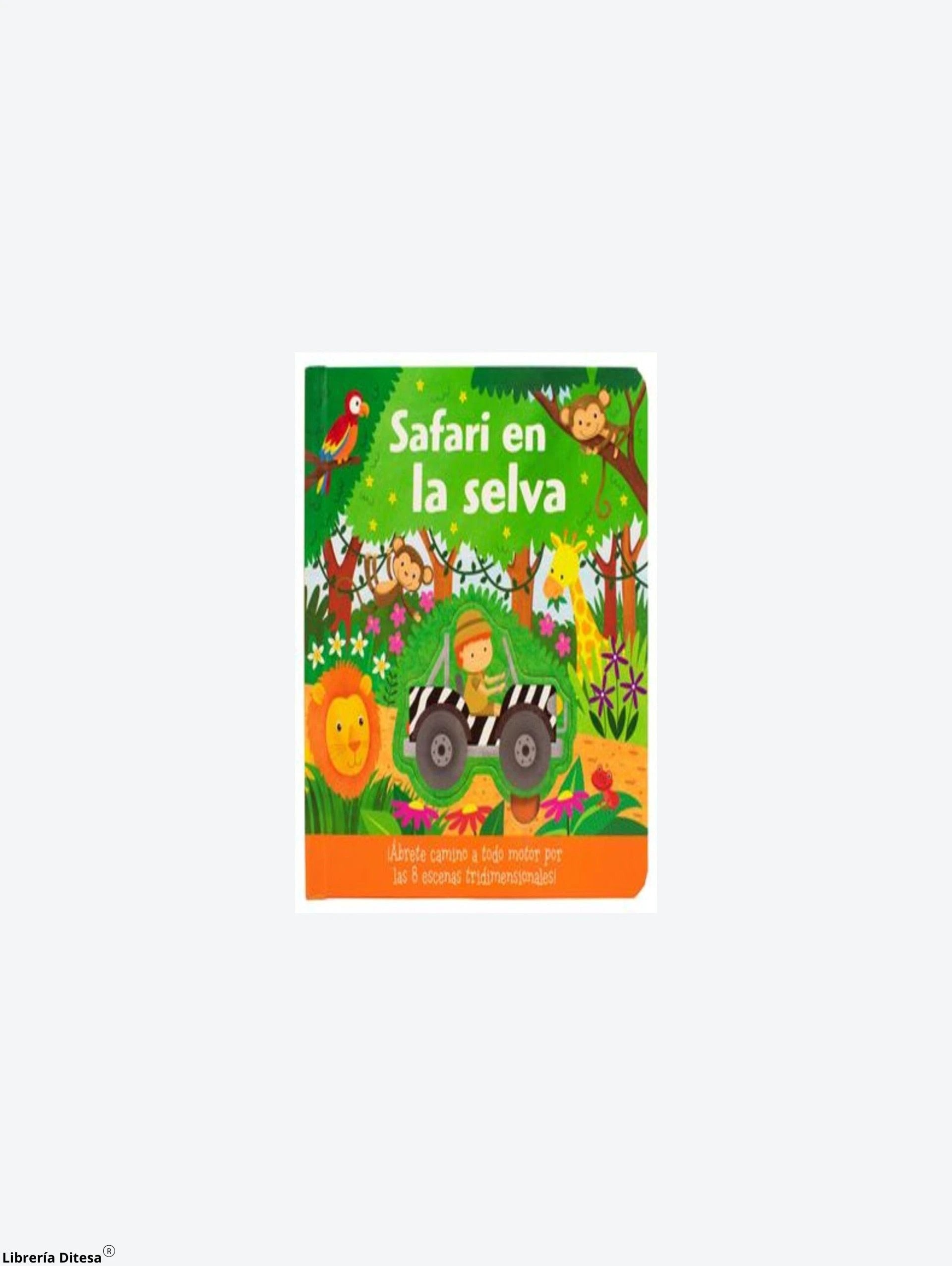 Desprende Y Explora Safari En La Selva by Advanced Marketing