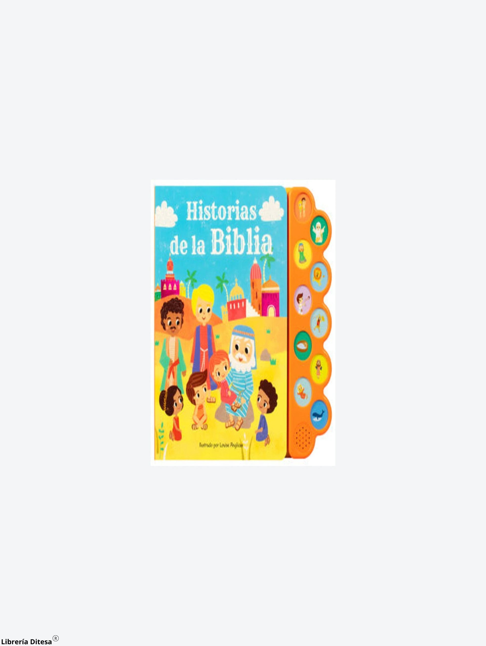 10 Botones Con Sonido Historias De La Bi by Advanced Marketing