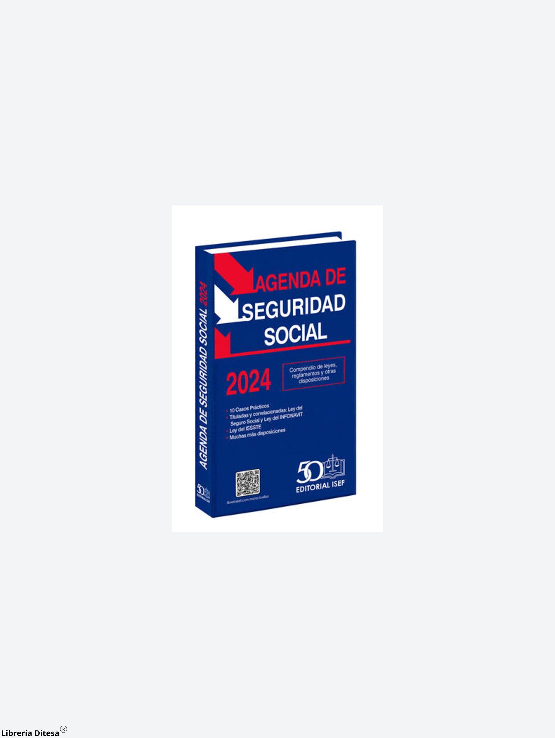 Agenda De Seguridad Social 2024 - Librería Ditesa