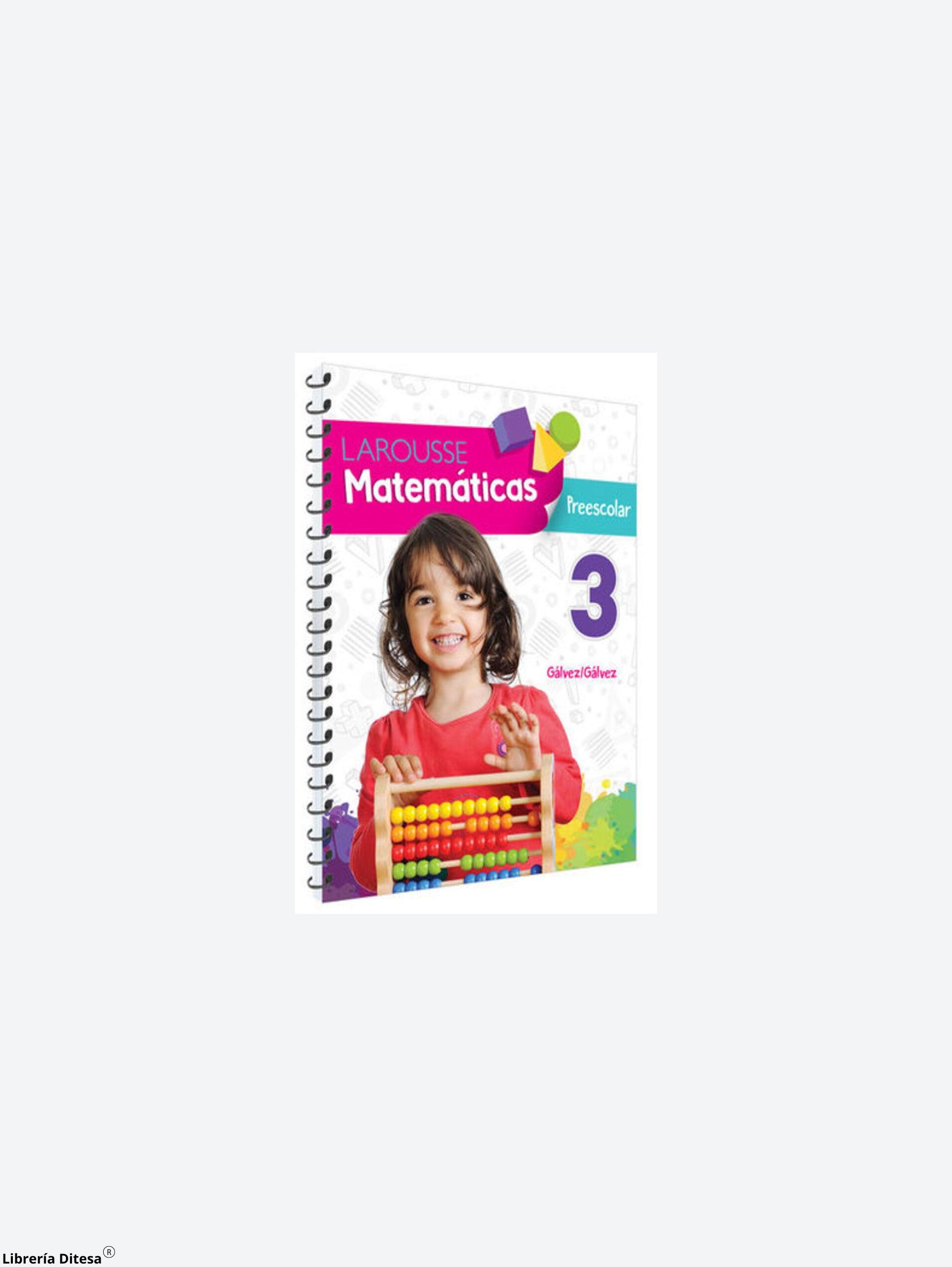 Matemáticas 3. Preescolar / 4 Ed. - Librería Ditesa