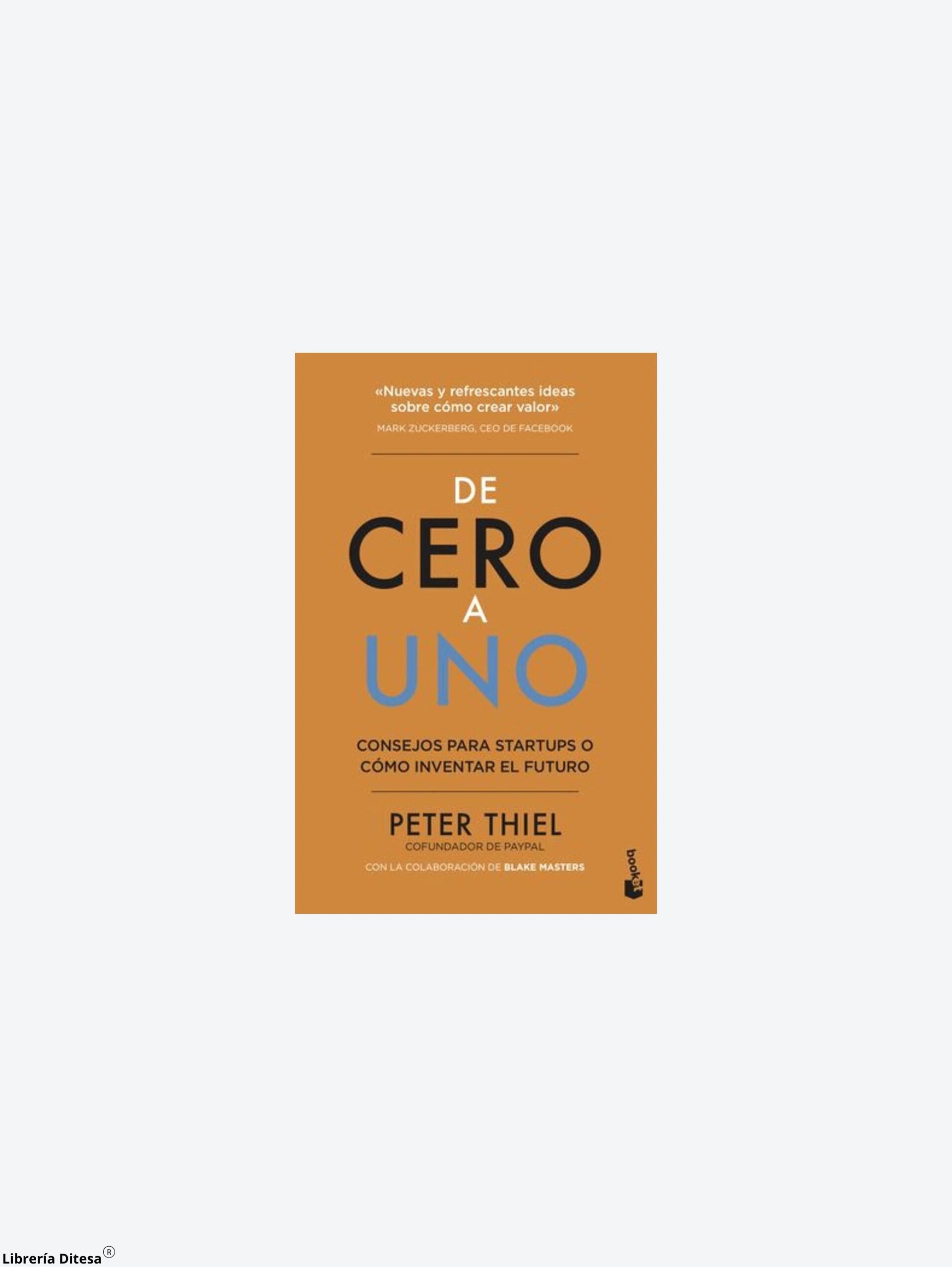 De Cero A Uno by Paidos