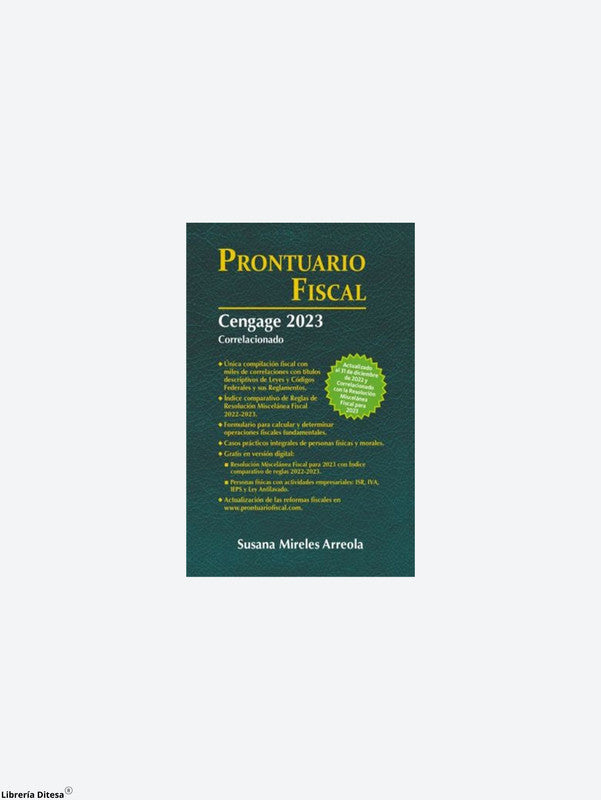 Prontuario Fiscal Cengage 2023