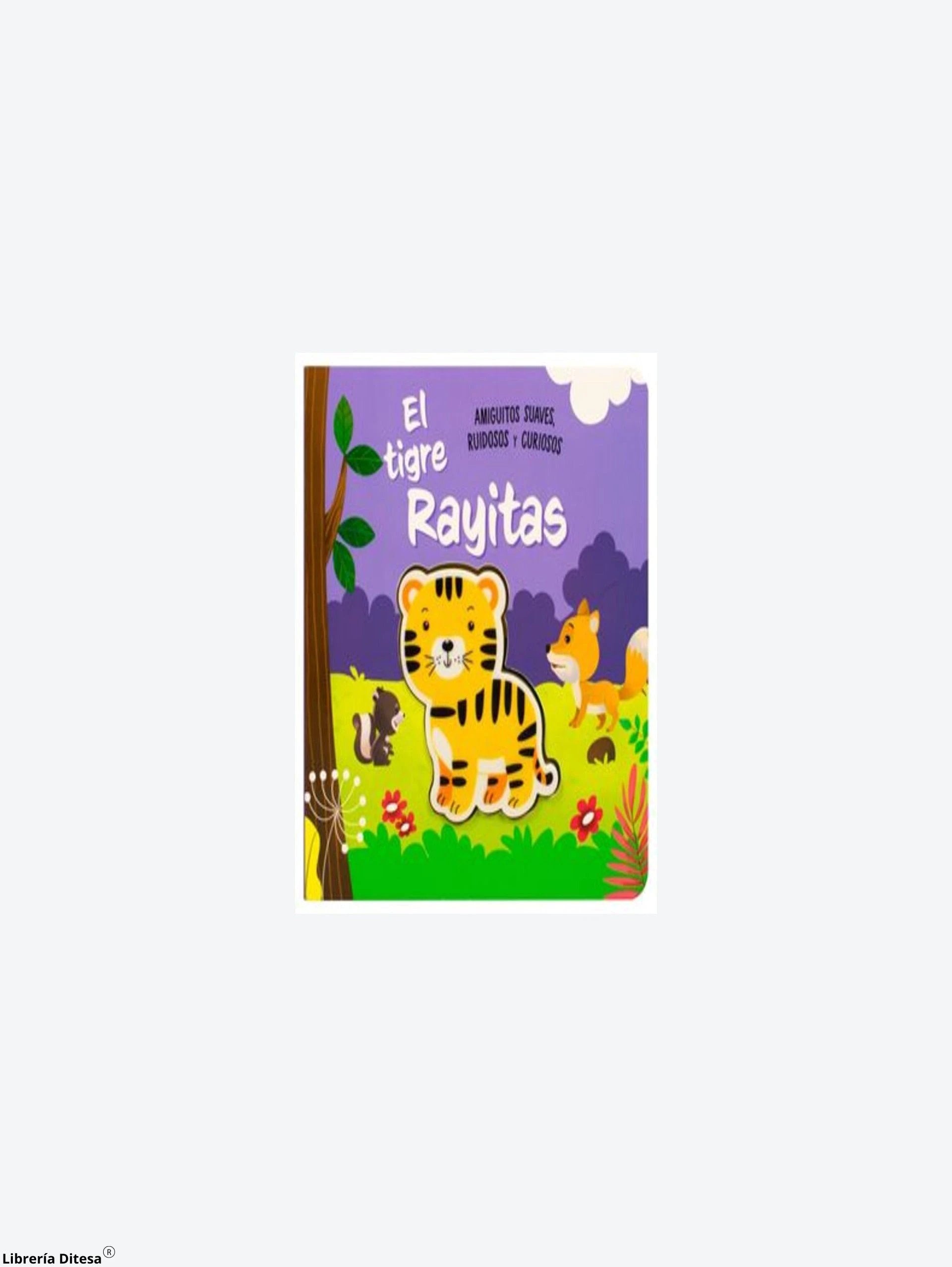 El Tigre Rayitas Amiguitos Suaves Ruidos by Advanced Marketing