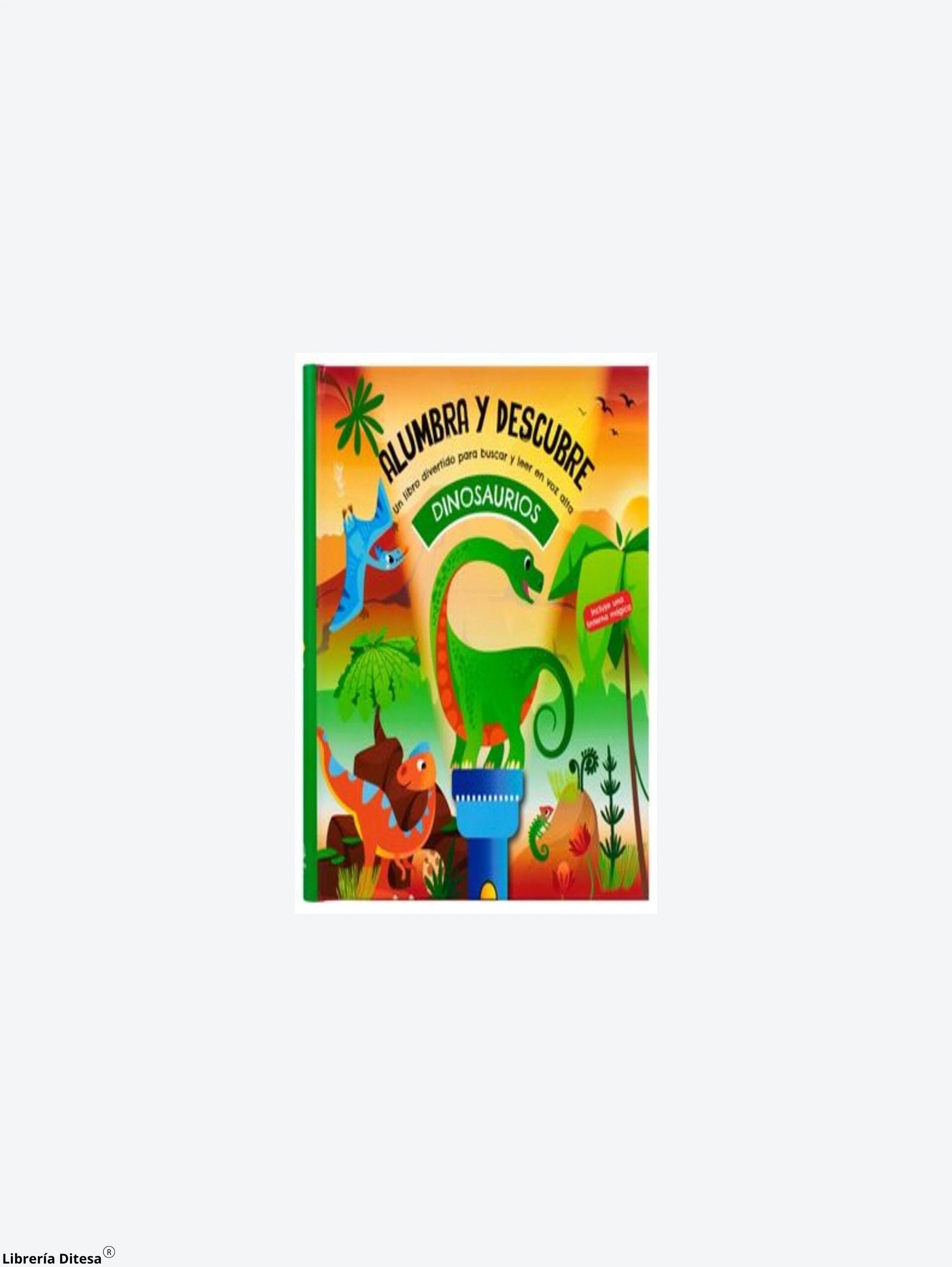 Alumbra Y Descubre Dinosaurios by Advanced Marketing