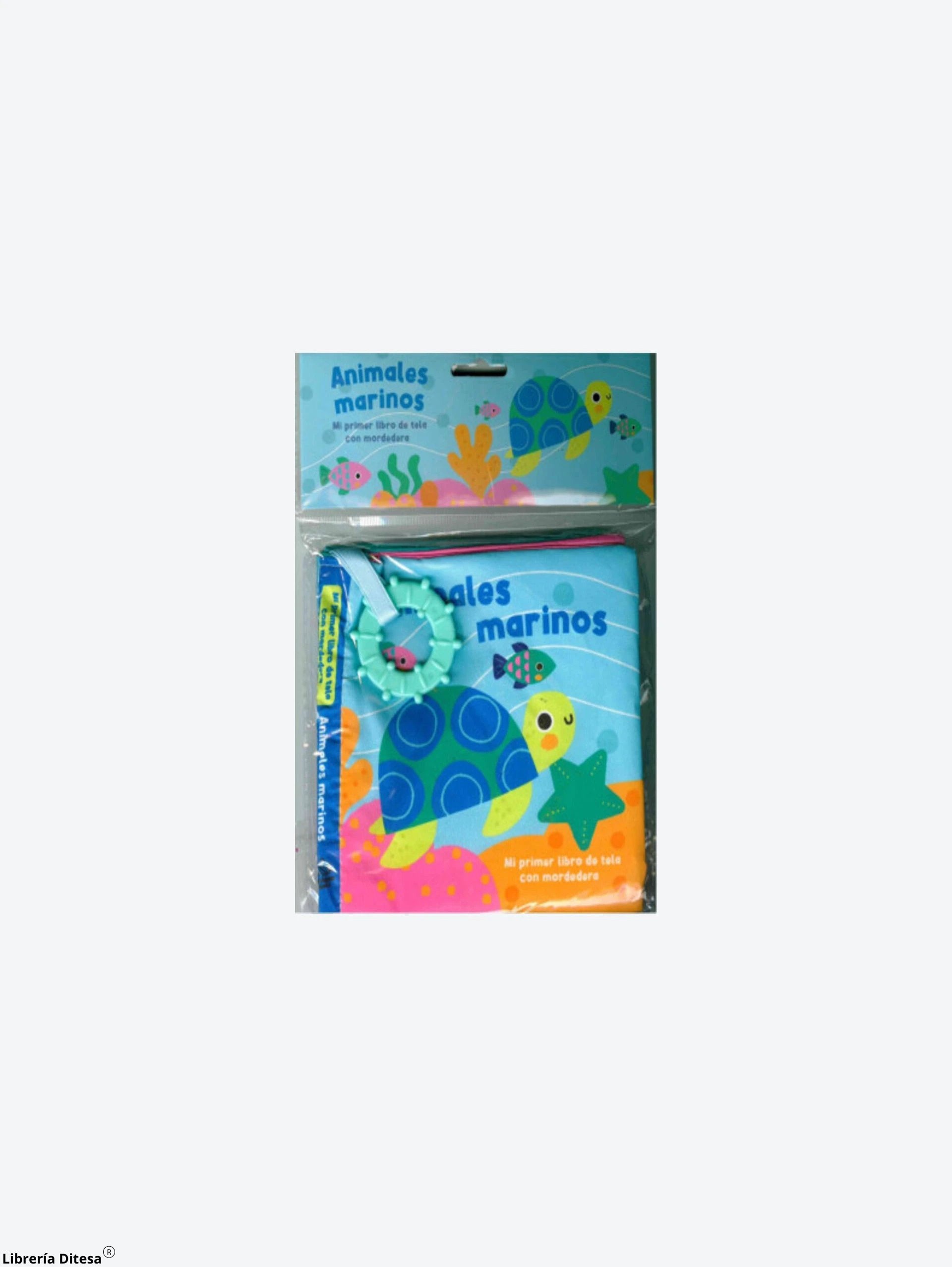 Animales Marinos. Libro De Tela Con Mord by Advanced Marketing