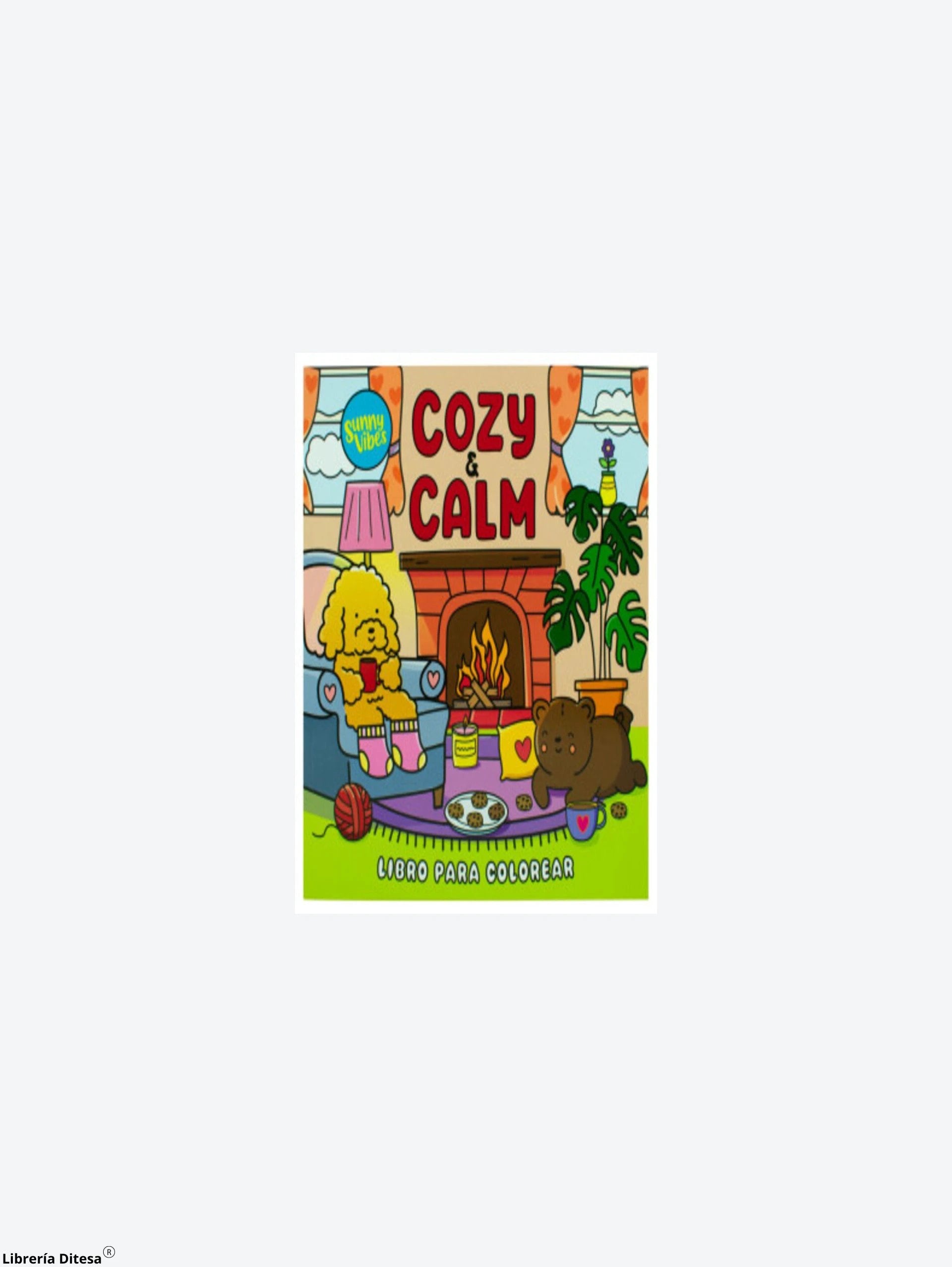 Libro Para Colorear Cozy & Calm by Advanced Marketing