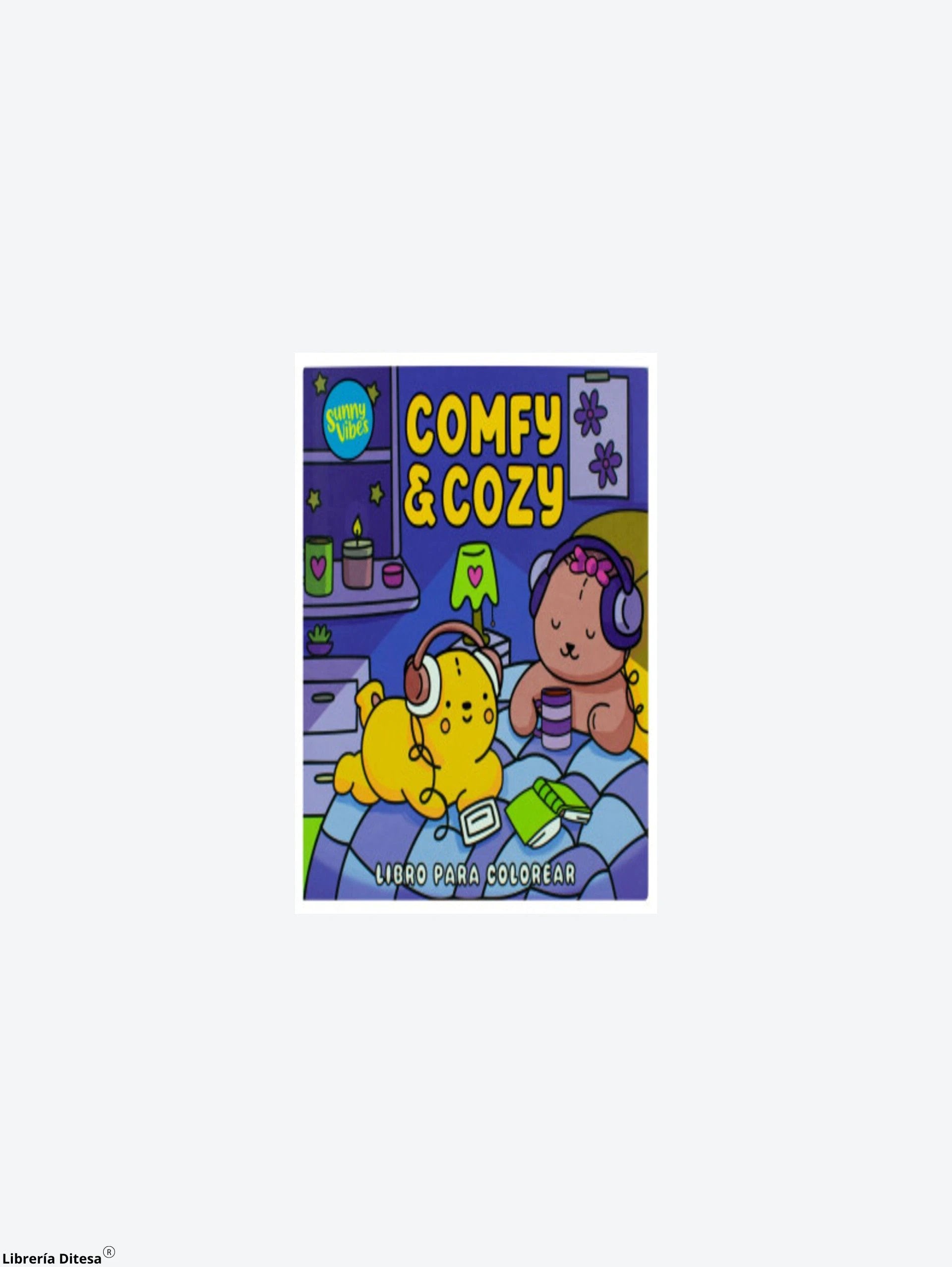 Libro Para Colorear Comfy & Cozy by Advanced Marketing
