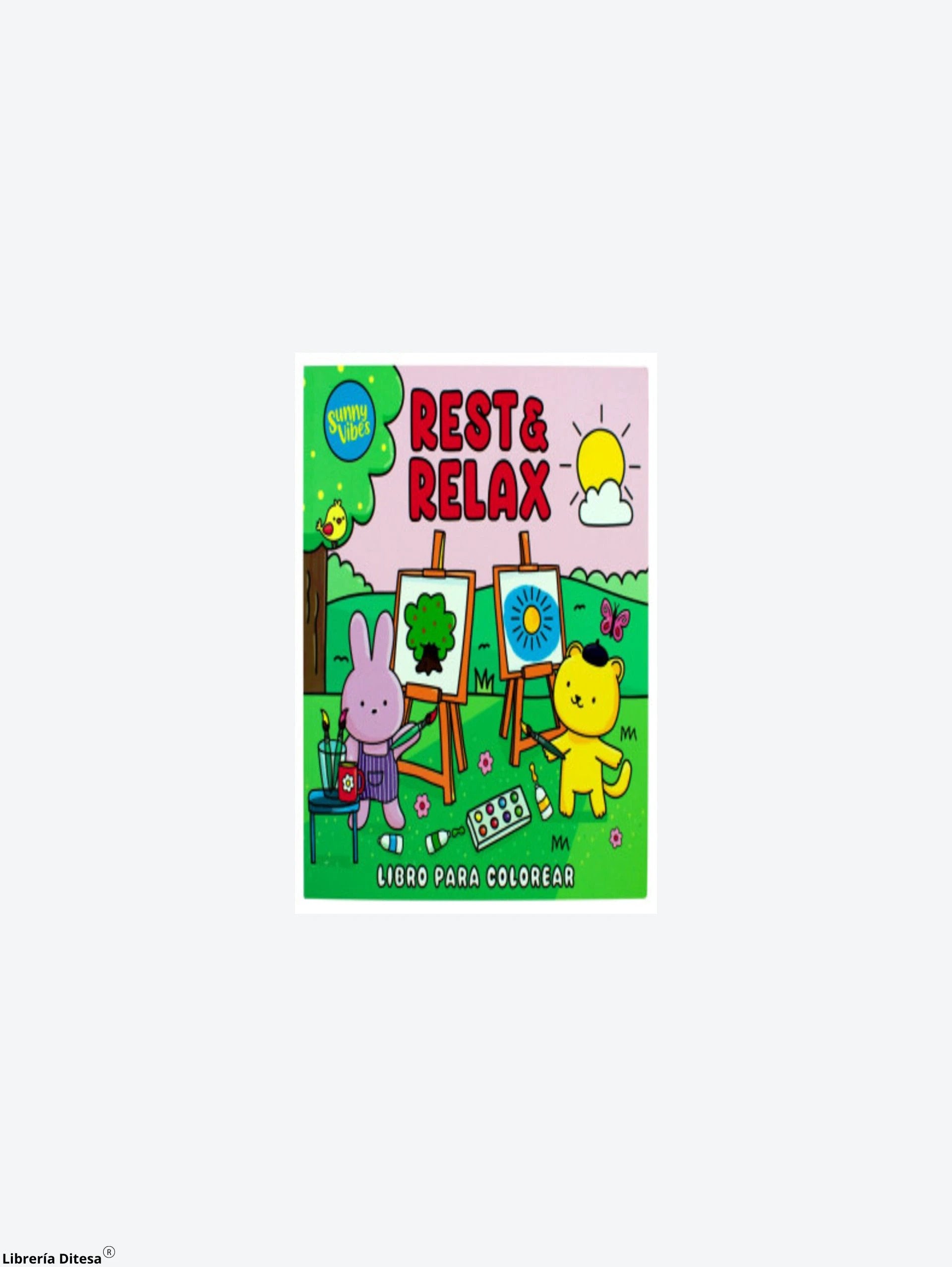 Libro Para Colorear Rest & Relax by Advanced Marketing