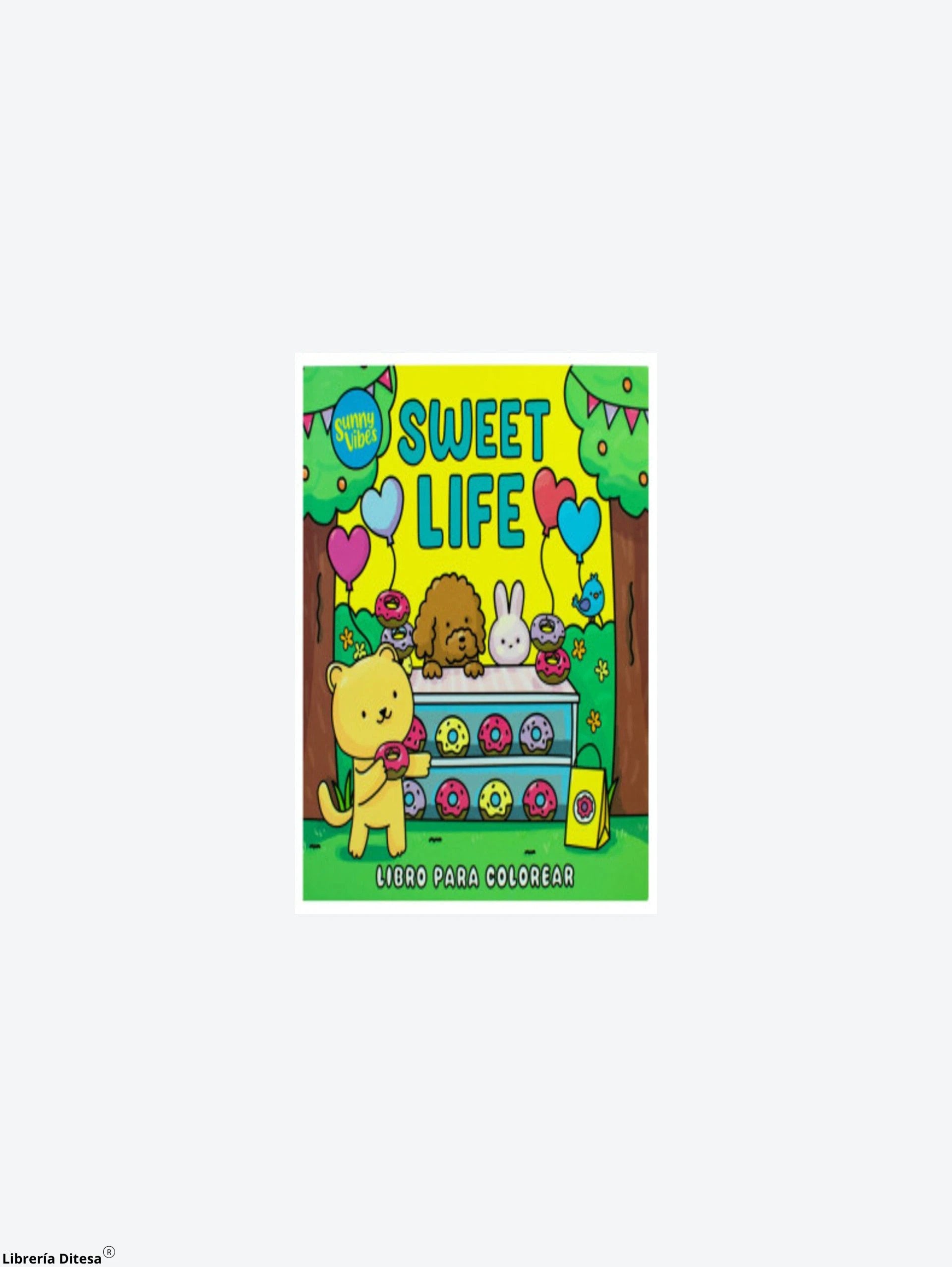 Libro Para Colorear Sweet Life by Advanced Marketing