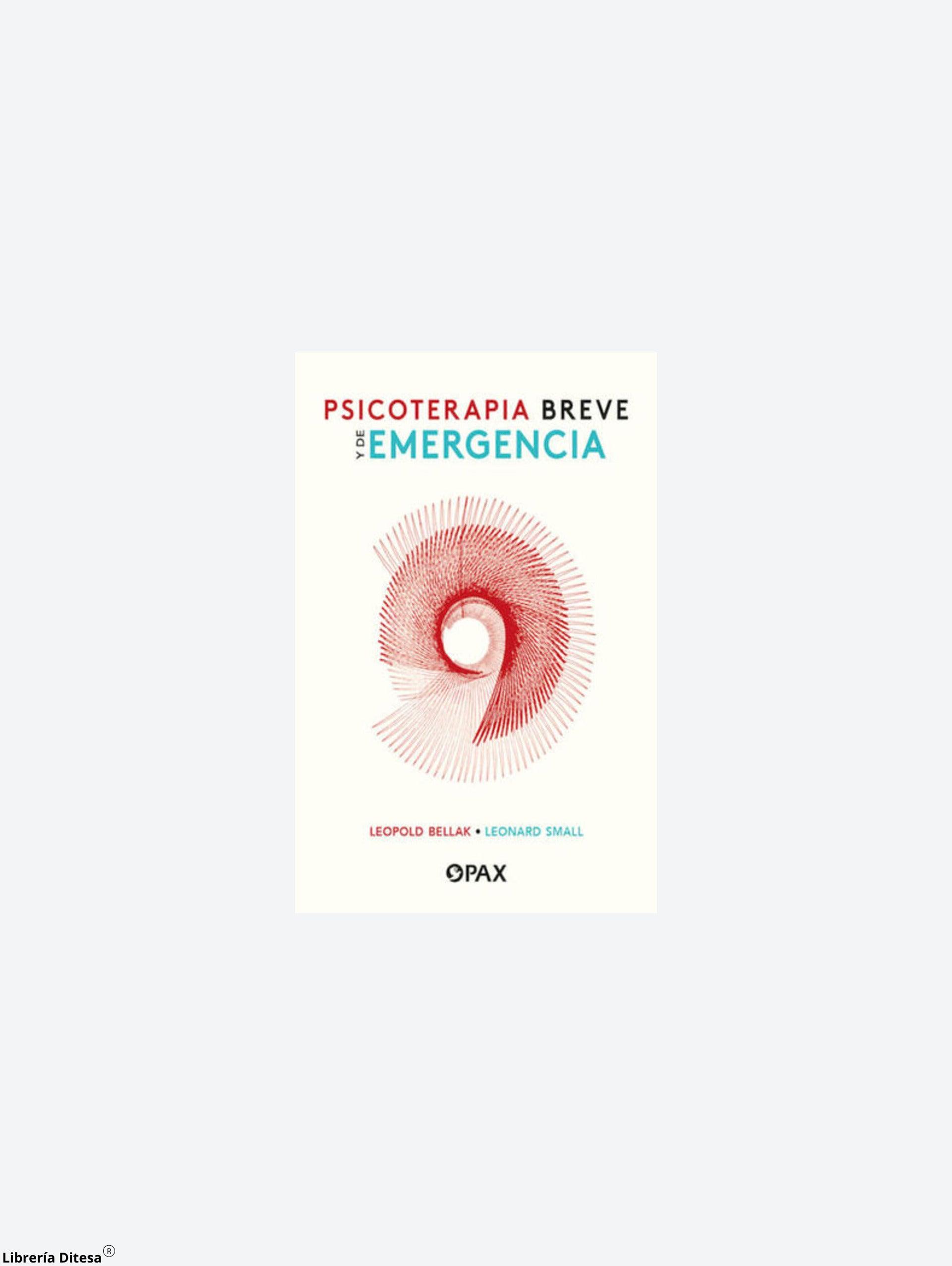 Psicoterapia Breve Y De Emergencia - Librería Ditesa