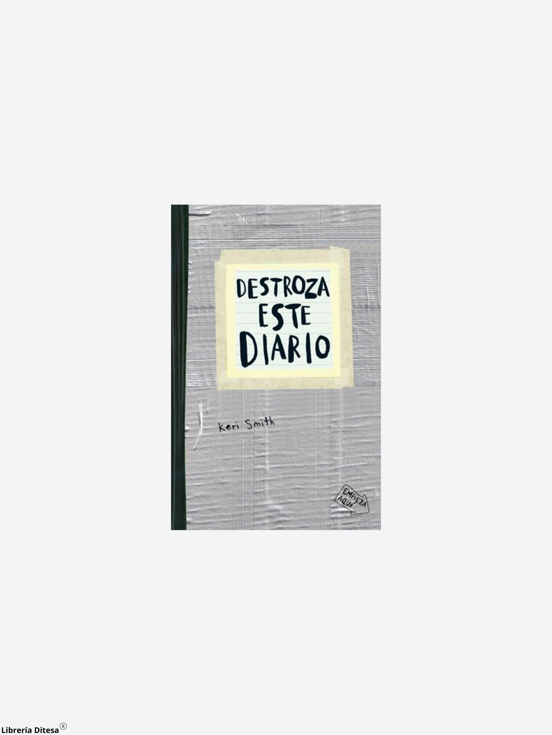 Destroza Este Diario (Gris) - Librería Ditesa