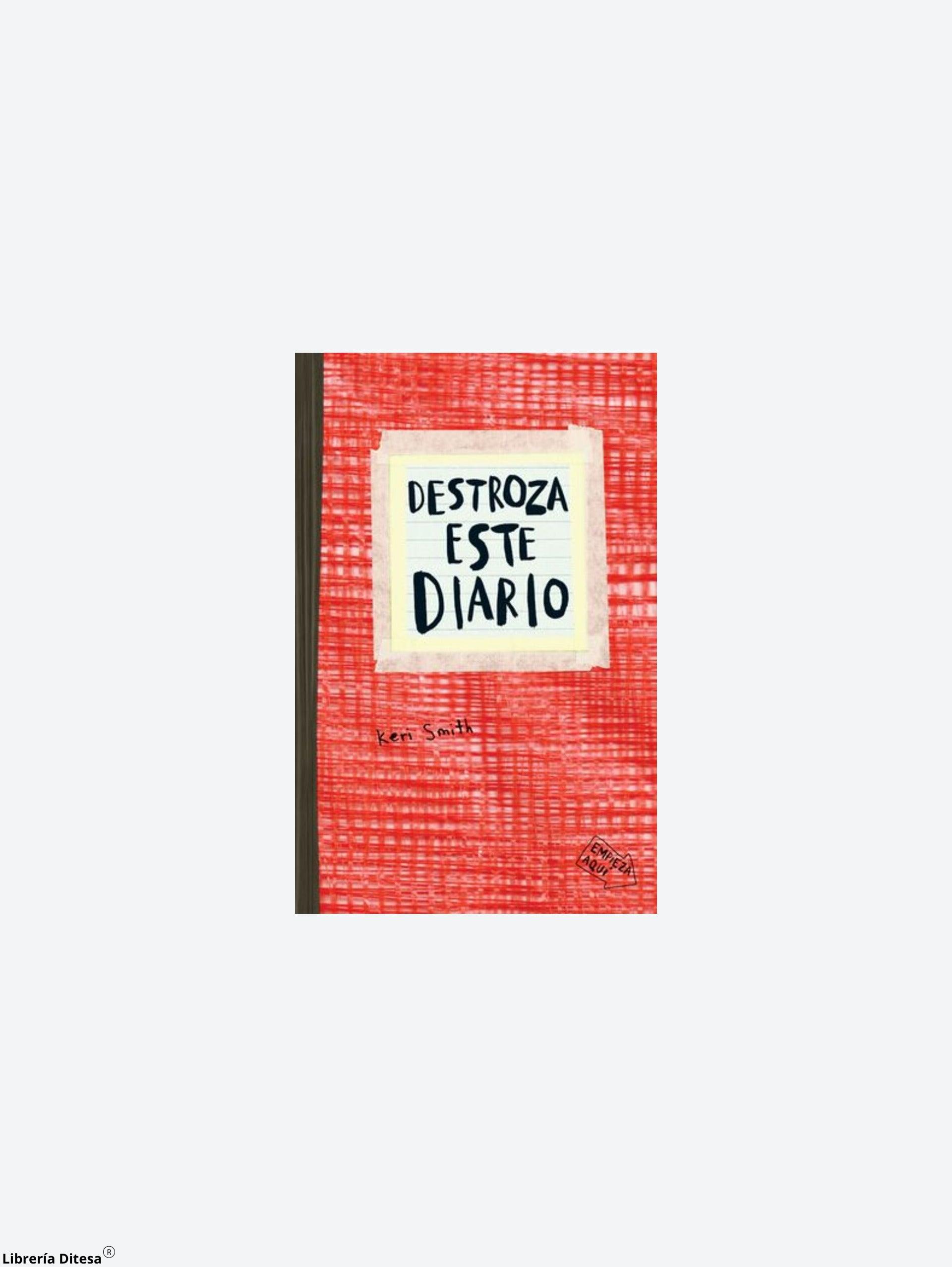 Destroza Este Diario (Rojo) - Librería Ditesa