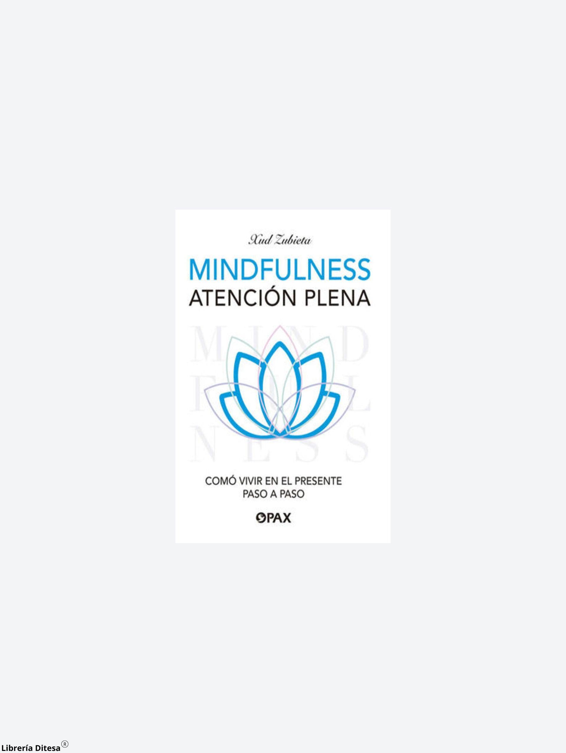 Mindfulness, Atención Plena - Librería Ditesa