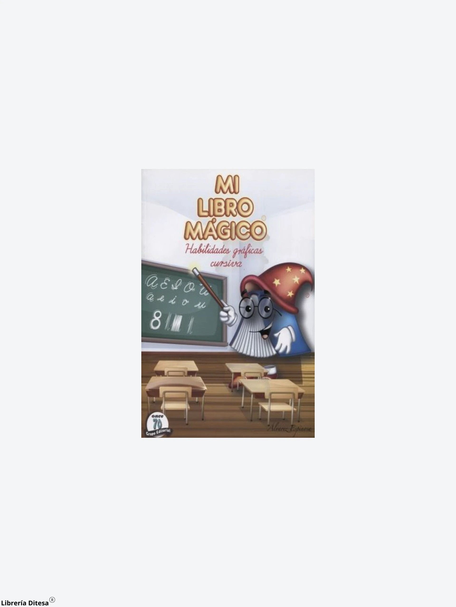 Mi Libro Magico Hab Graficas Cursiva by Once 70 Editorial