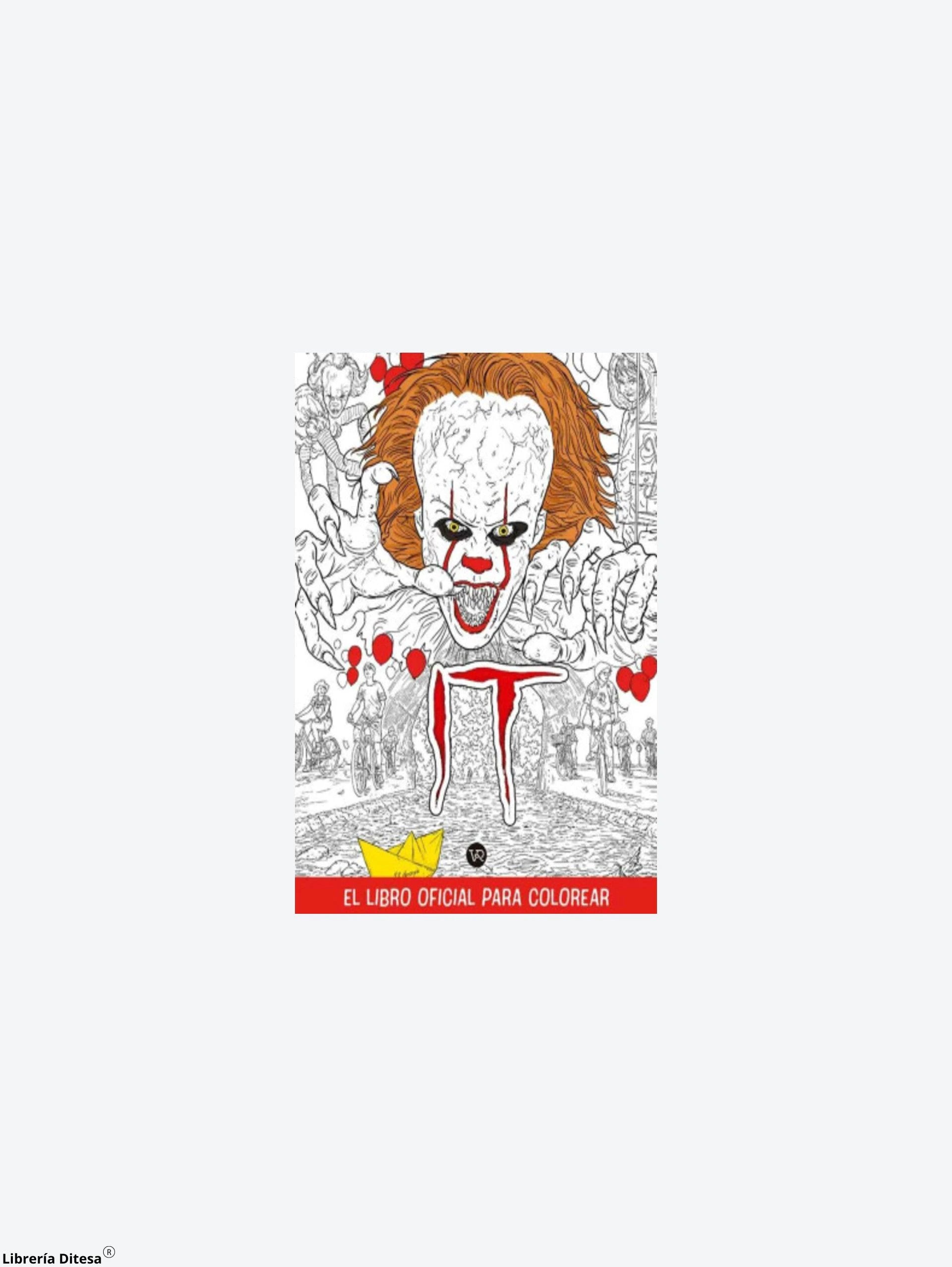 It Libro Oficial Colorear by Vergara Y Riba