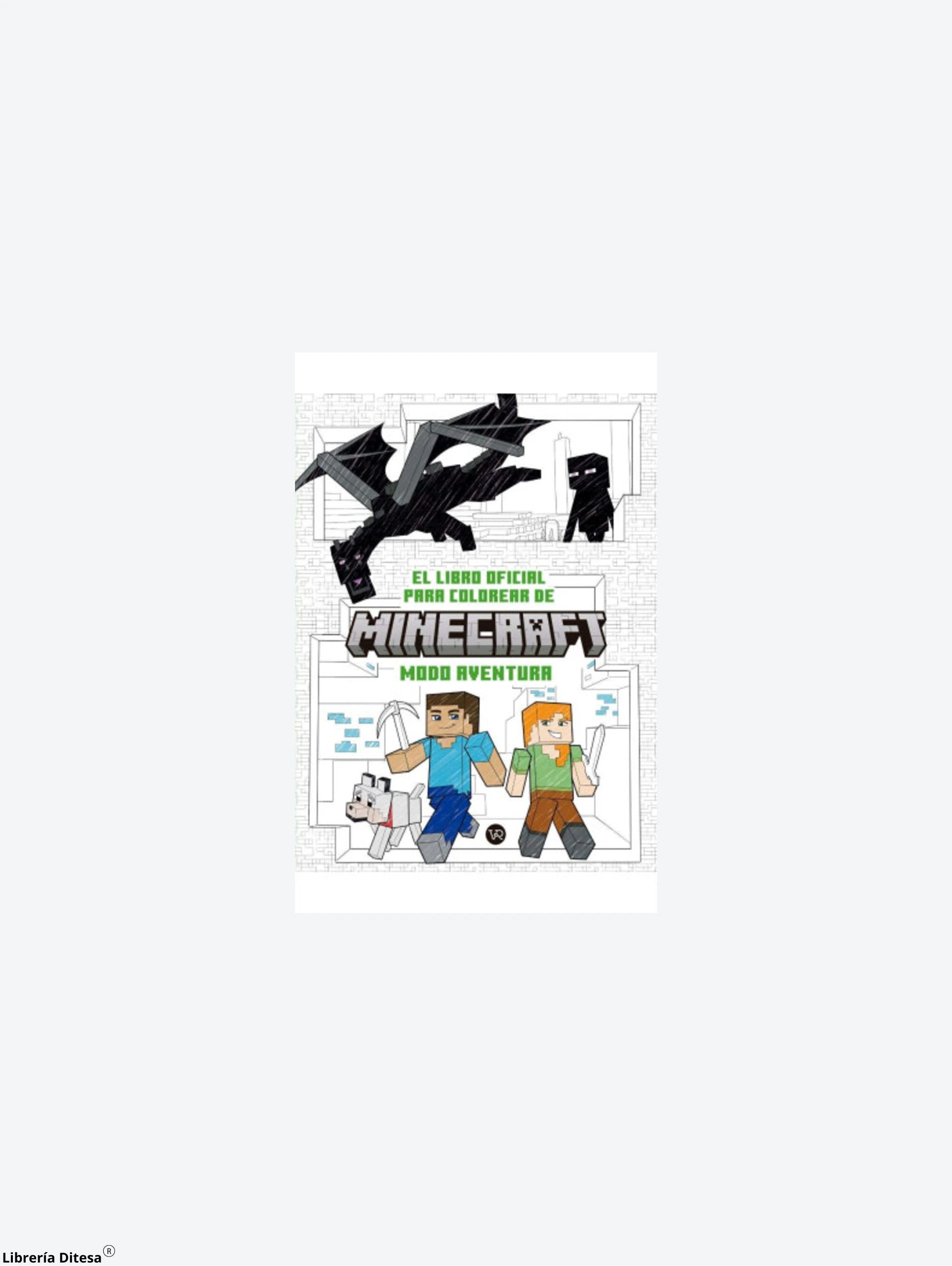 Minecraft. El Libro Oficial Para Colorea by Vergara Y Riba
