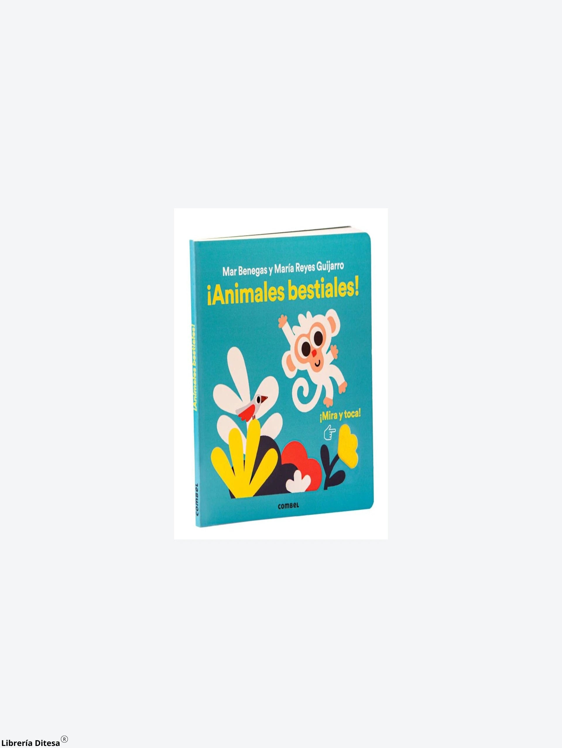 Mira Y Toca Animales Bestiales by Combel