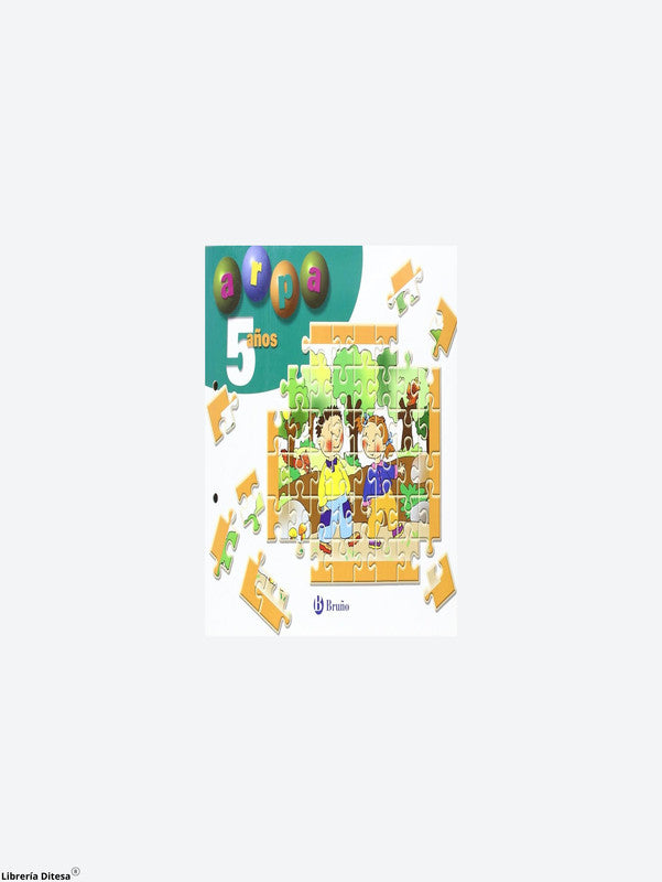 Arpa 5 Años (Arpa Infantil) (Spanish Edition)