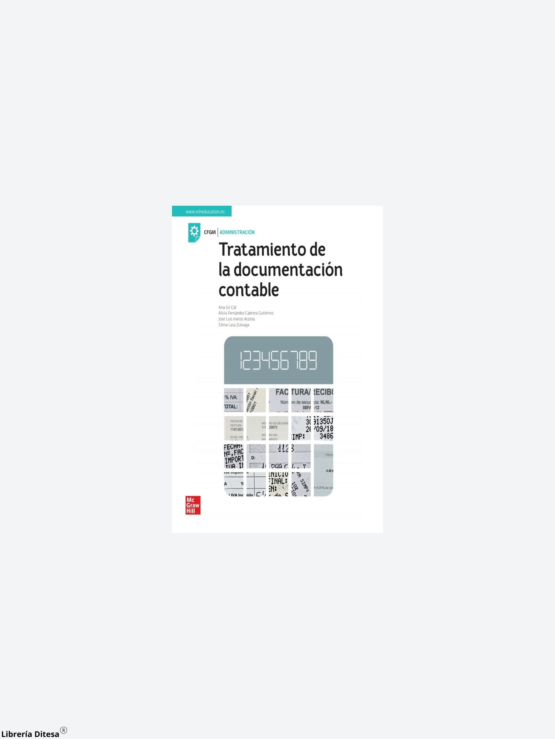 Tratamiento De La Documentacion Contable Cf Gm - Librería Ditesa