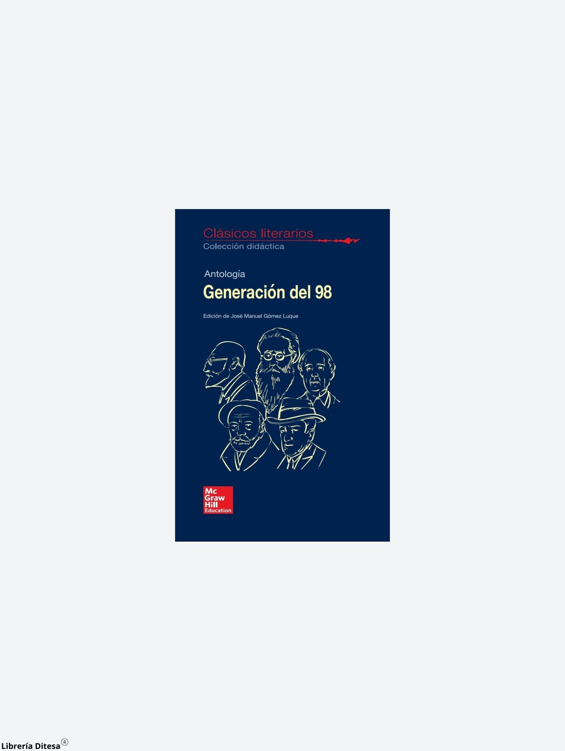 Clasicos Literarios. Generación Del 98 - Librería Ditesa