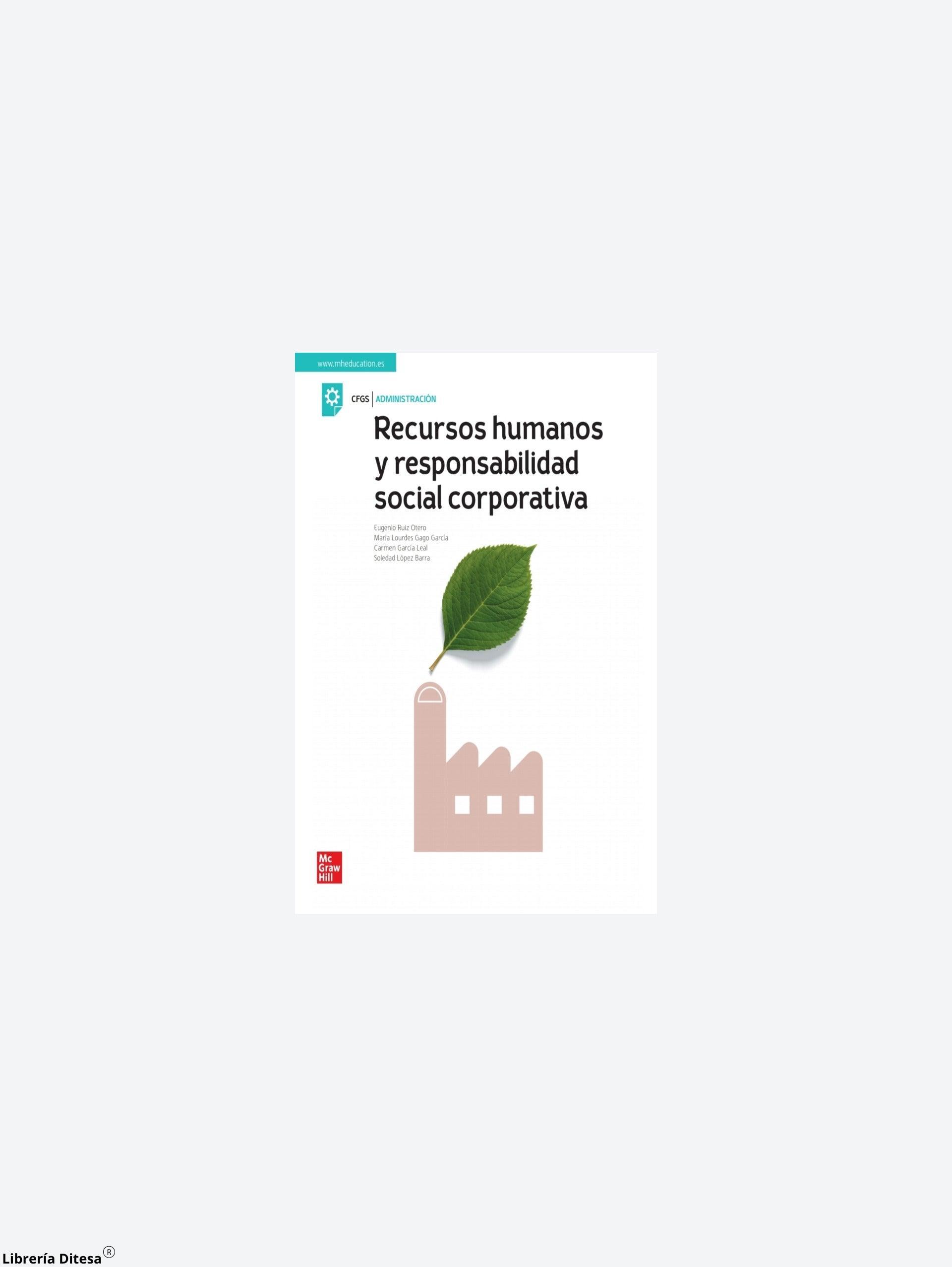 Recursos Humanos Y Responsabilidad Social Corporativa - Librería Ditesa