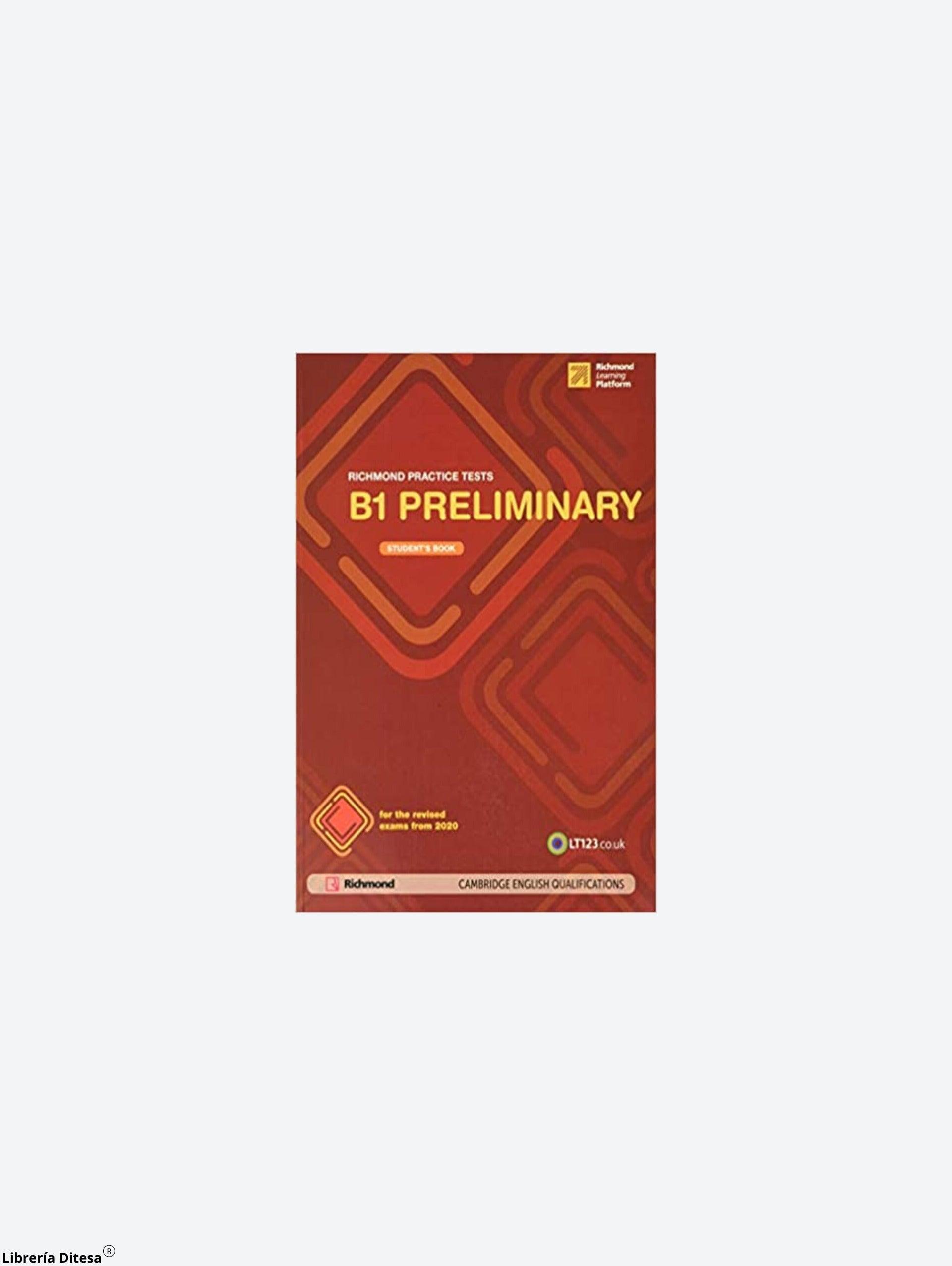 Richmond Practice Test B1 Preliminary Student’S Book - Librería Ditesa