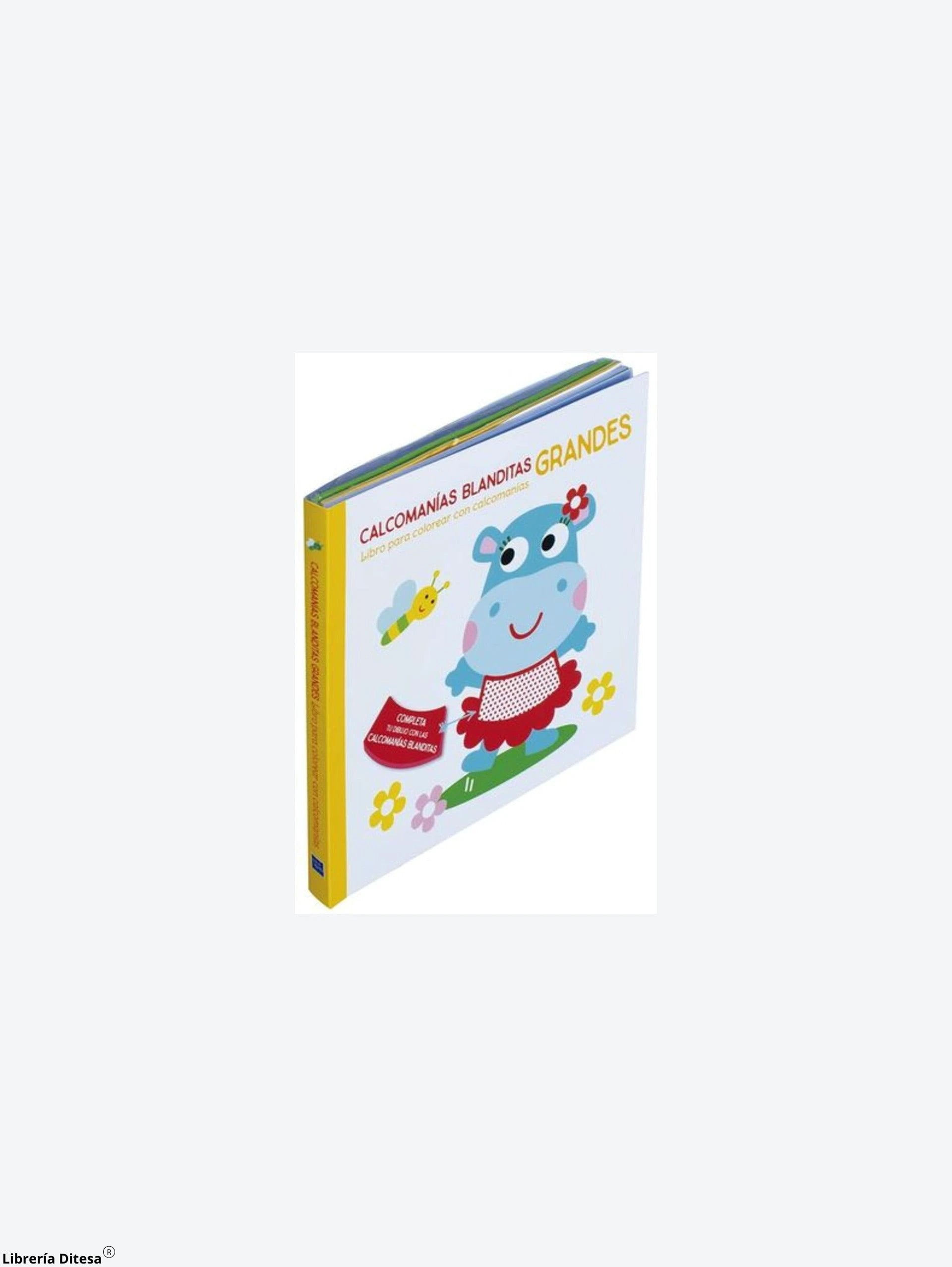 Calcomanias Blanditas Grandes Hipopotamo by Advanced Marketing