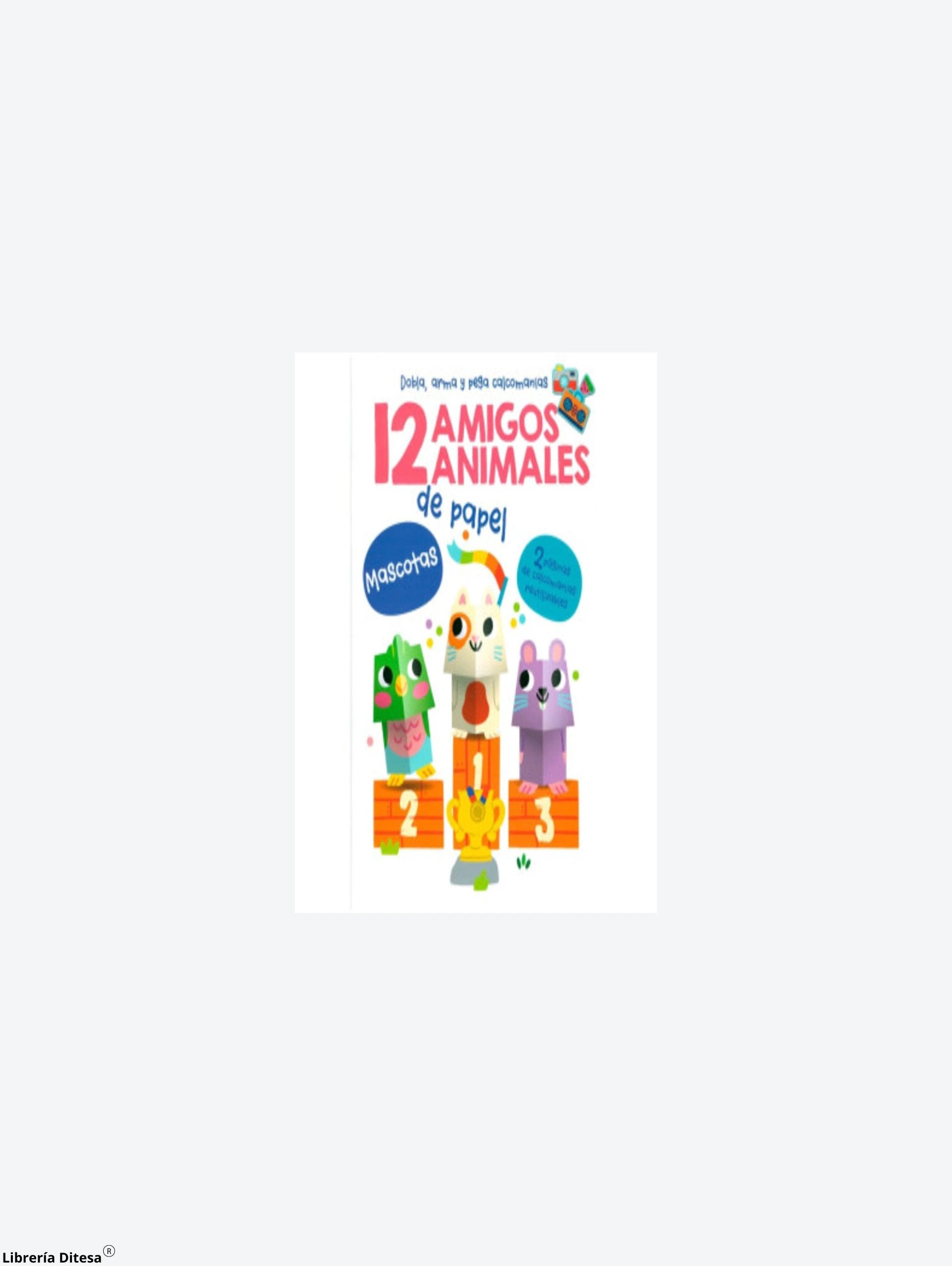 12 Amigos De Pápel: Mascotas by Advanced Marketing