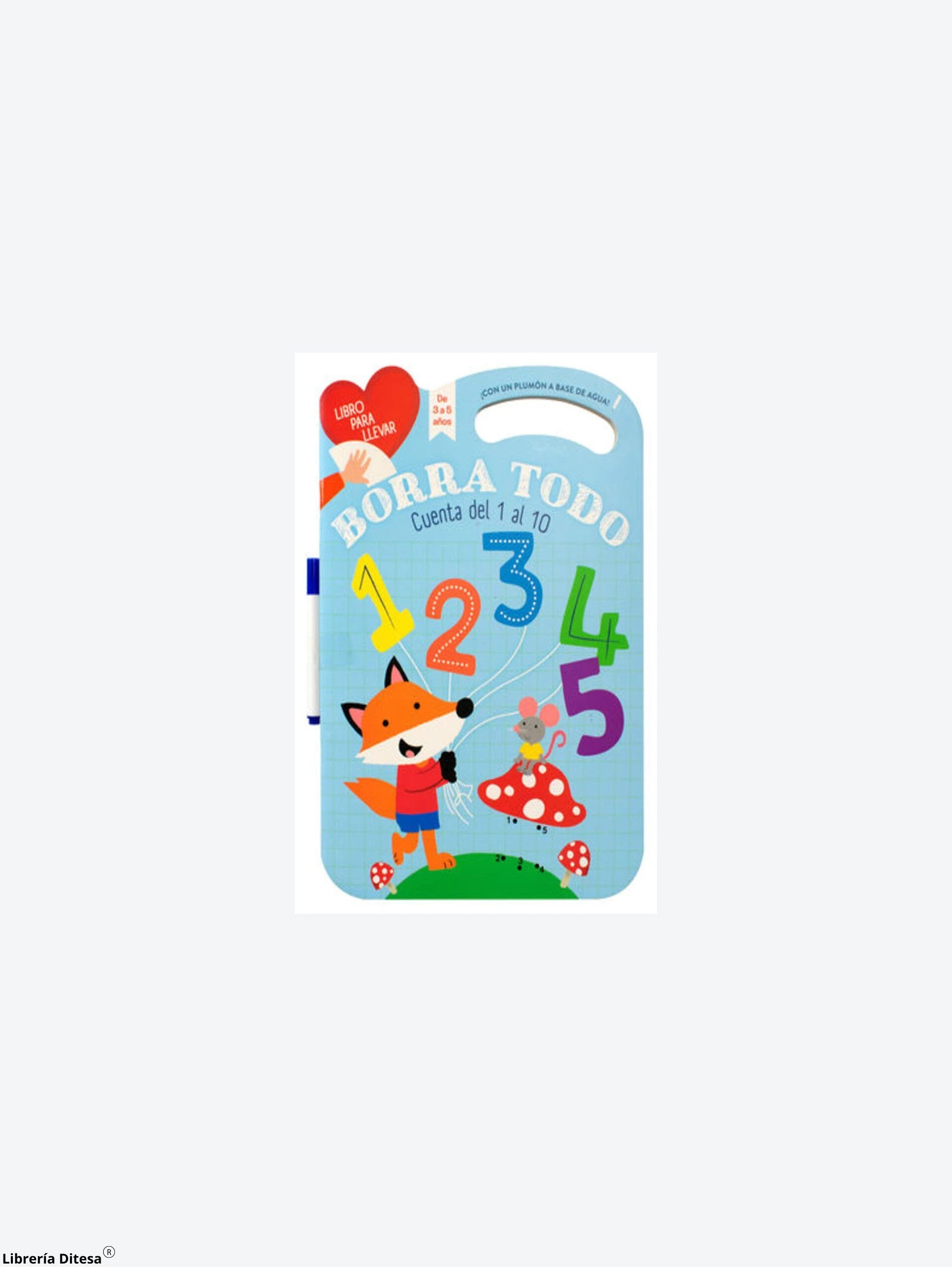 Borra Todo Cuenta Del 1 Al 10 by Advanced Marketing