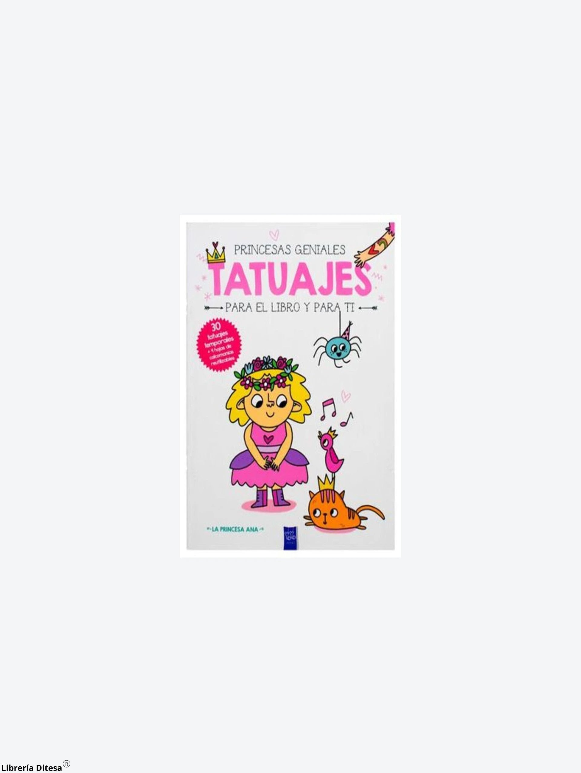 Tatuajes Para El Libro Y Para Ti La Prin by Advanced Marketing