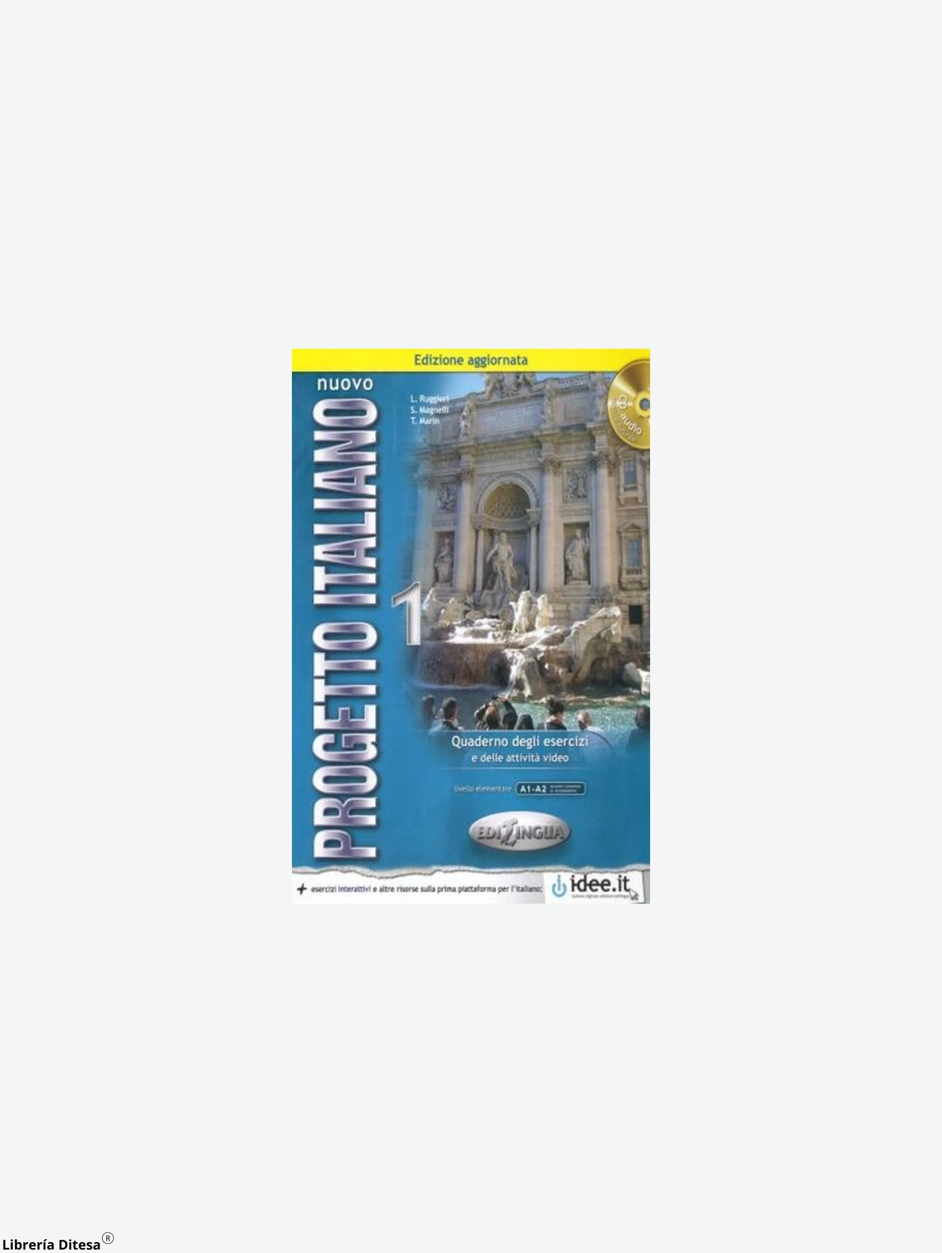 Nuovo Progrtto Italiano 1 Quaderno by Hueber