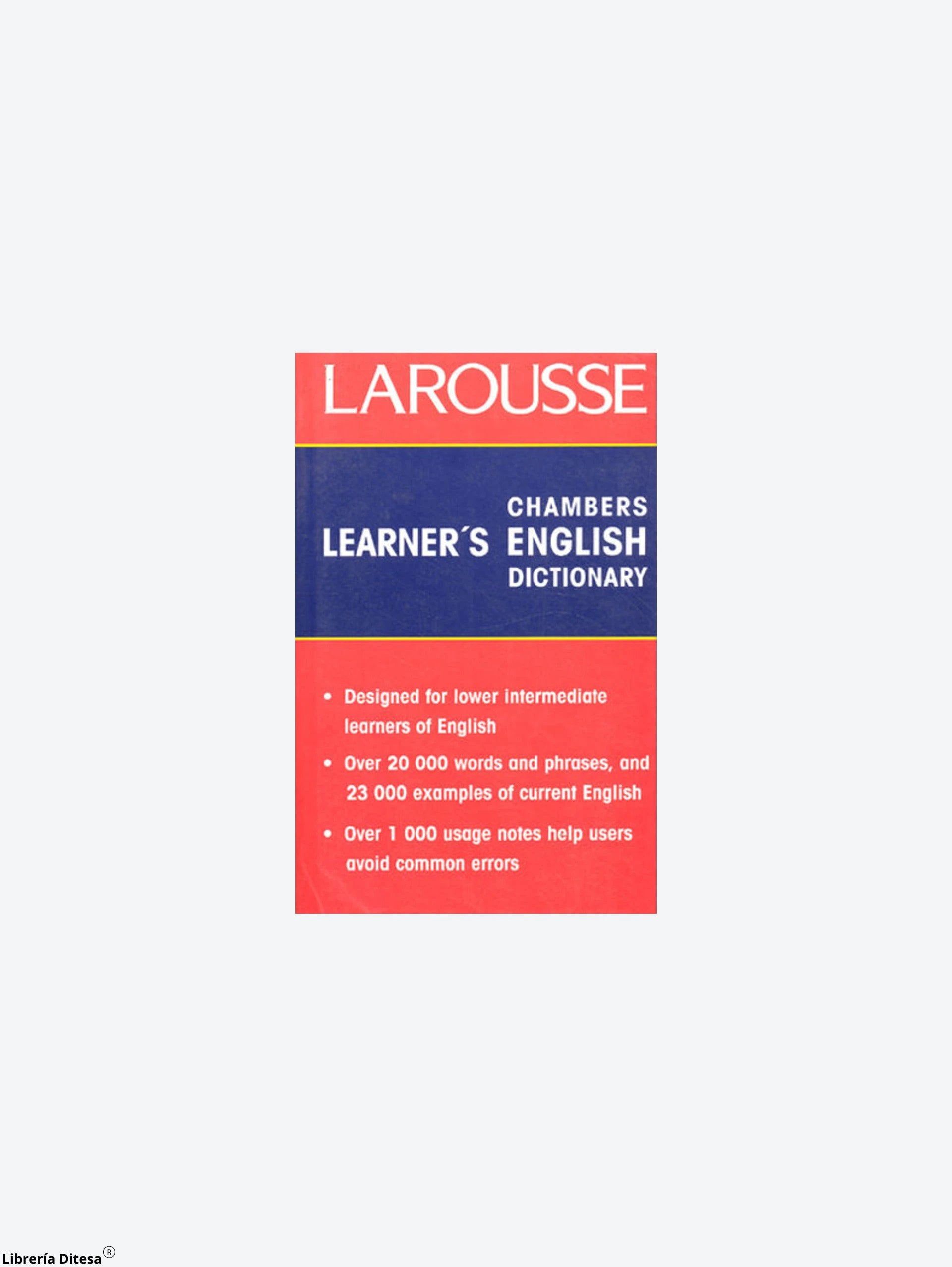 Learners Chambers English Dictionary by Larousse
